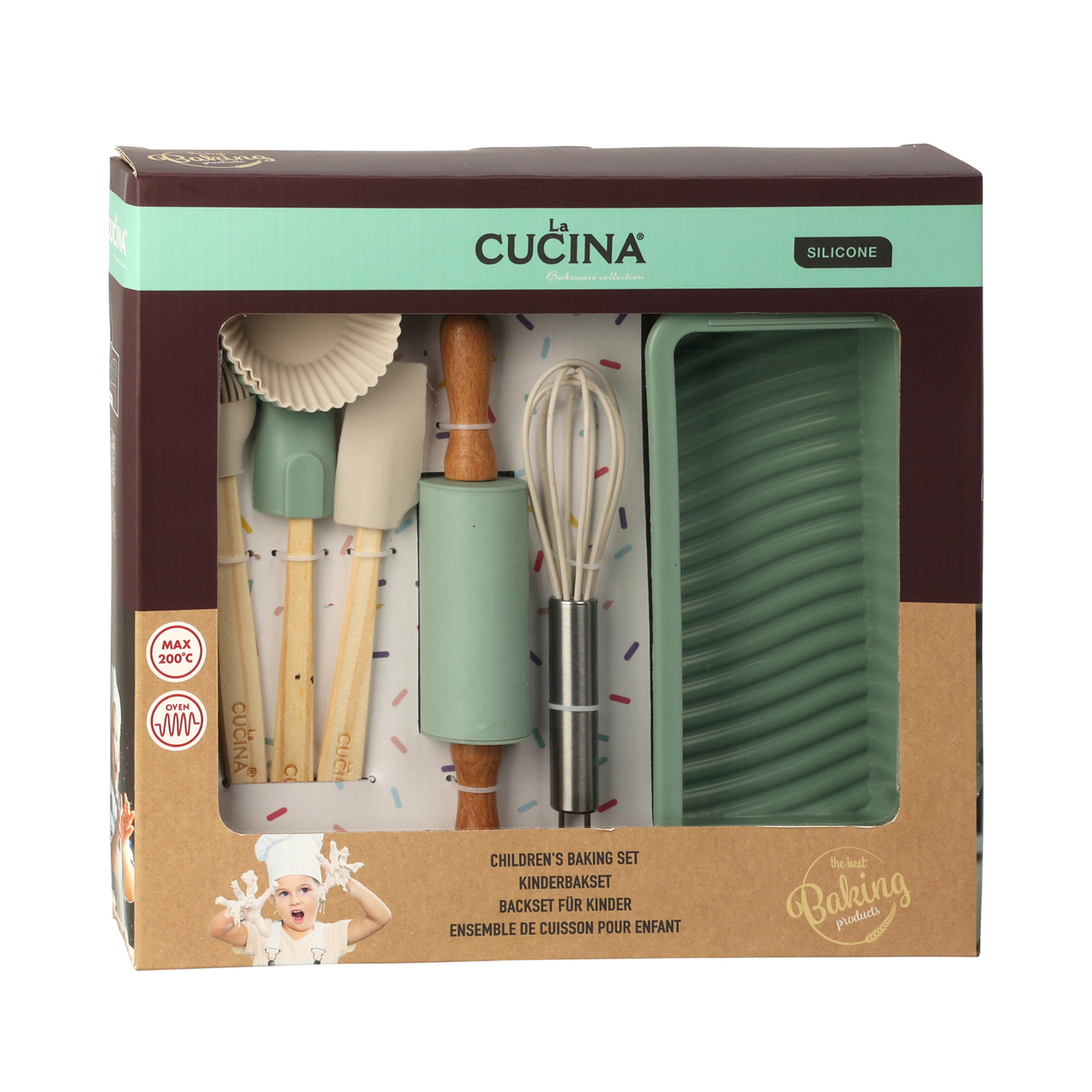 Kinder Backset 12-teilig