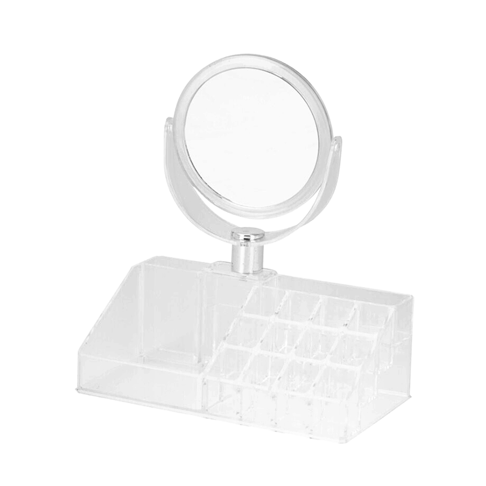 Kosmetik Organizer mit Spiegel 21 x 12 x 24 cm