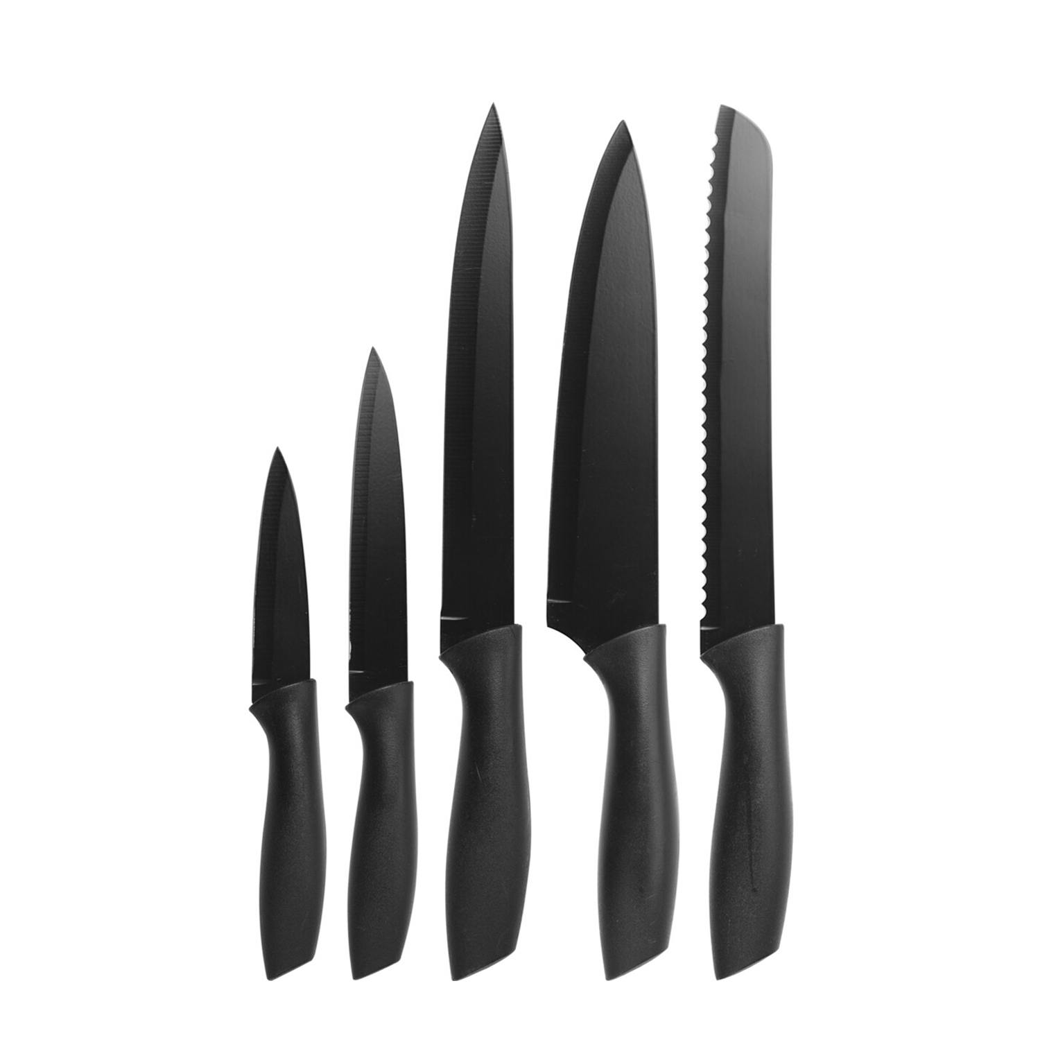 Image of Messer Set 5-teilig schwarz