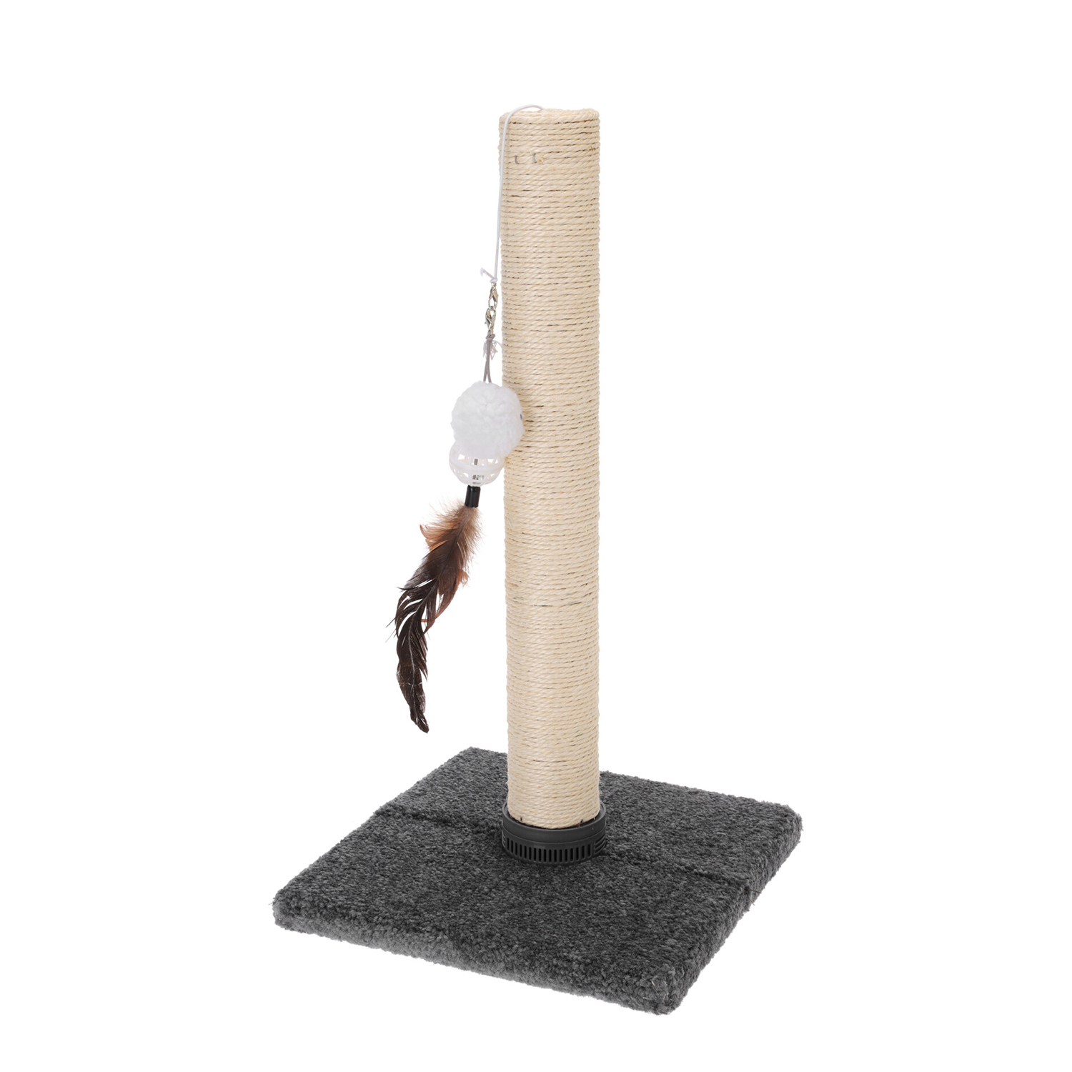 Image of Katzenbaum Kratzstamm 55 cm beige/grau