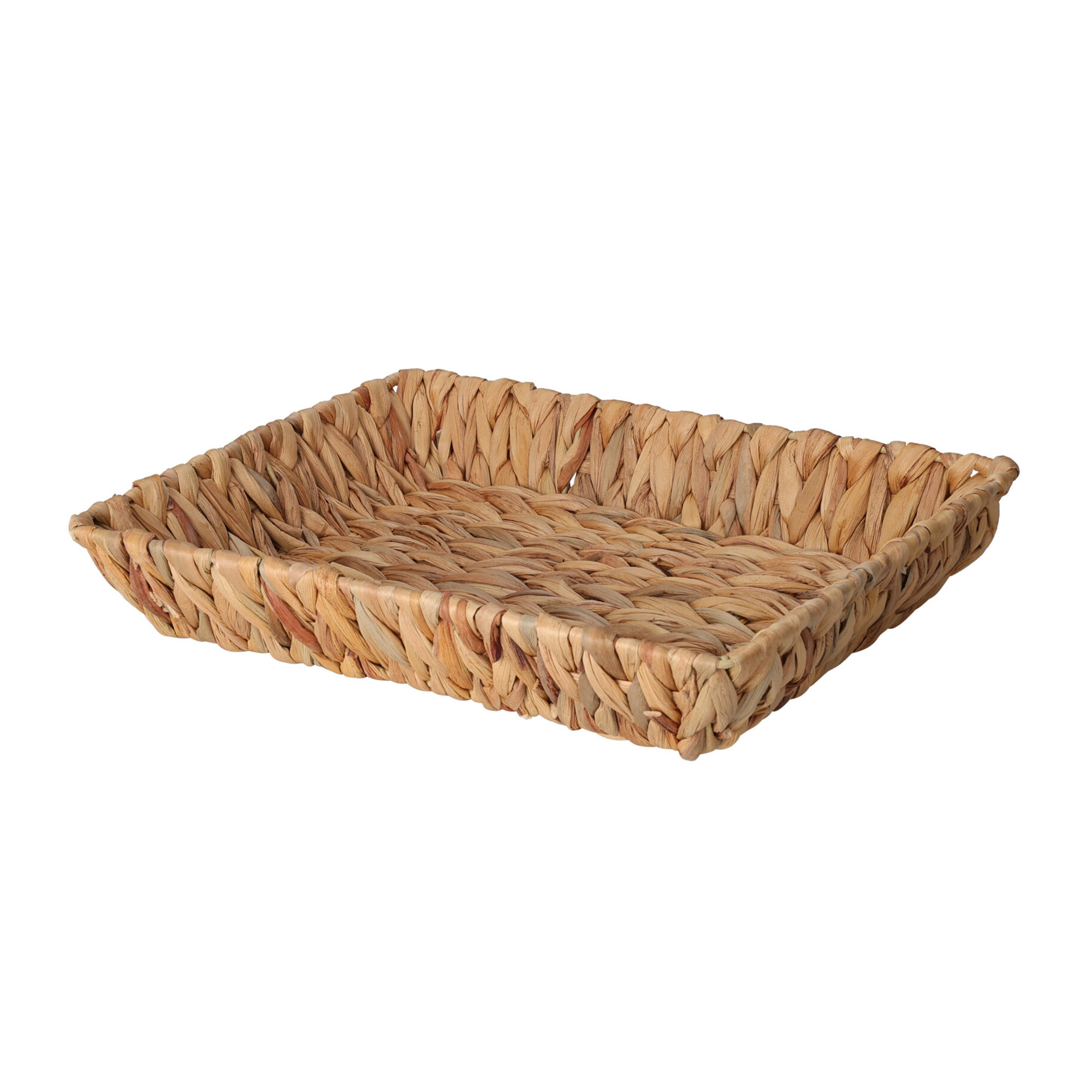 Aufbewahrungskorb 33 x 25 x 6 cm natur