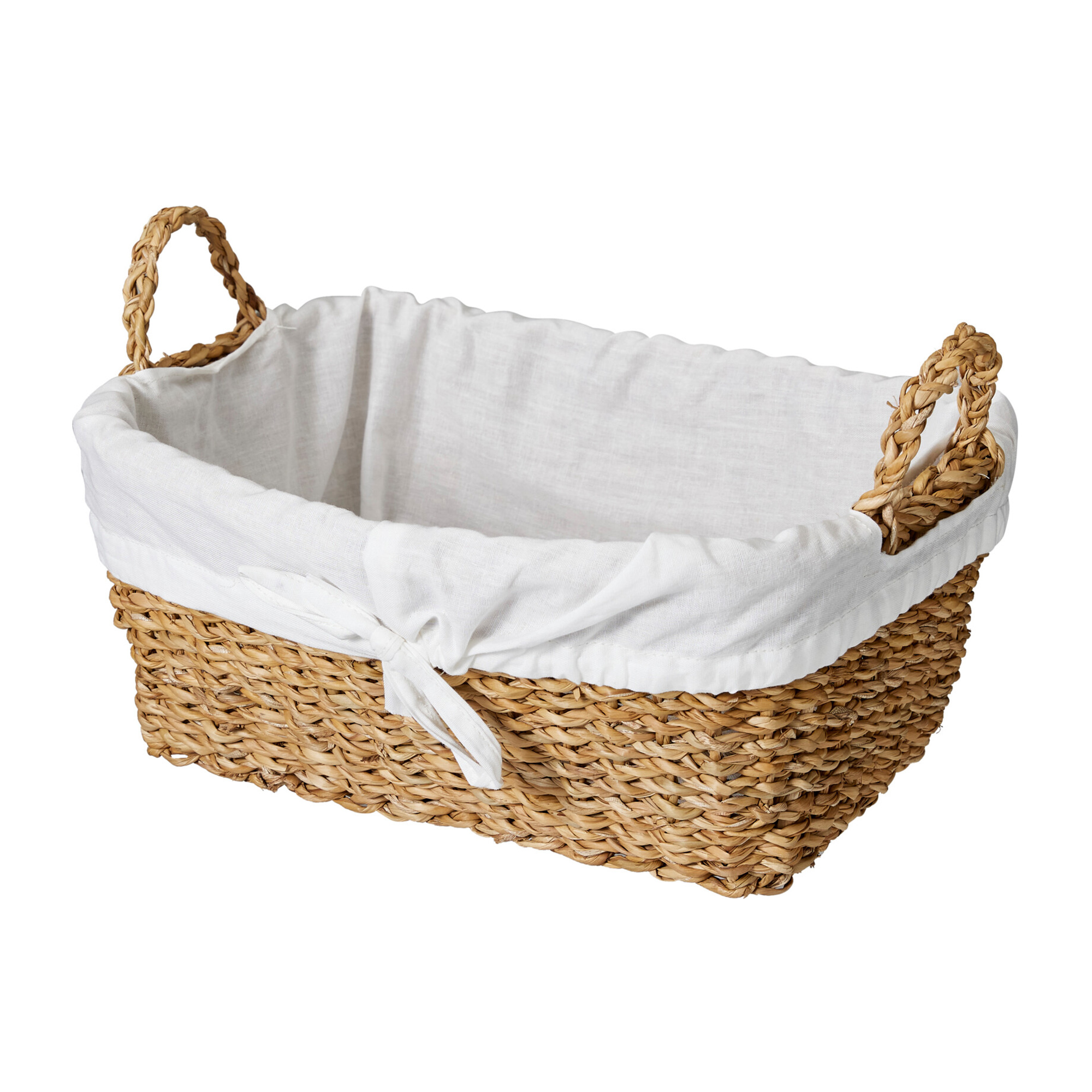 Brotkorb 30 x 20 cm natur/weiss