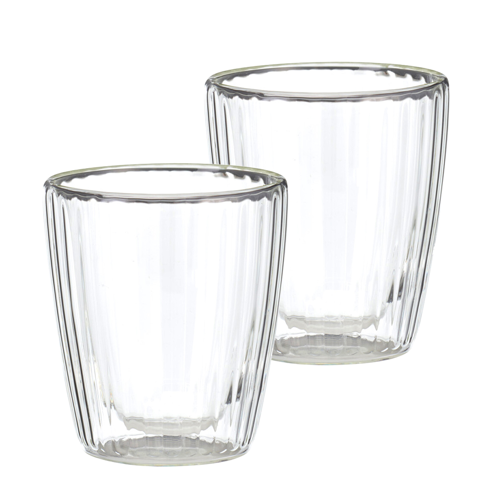 Kaffeeglas doppelwandig 2er Set 250 ml