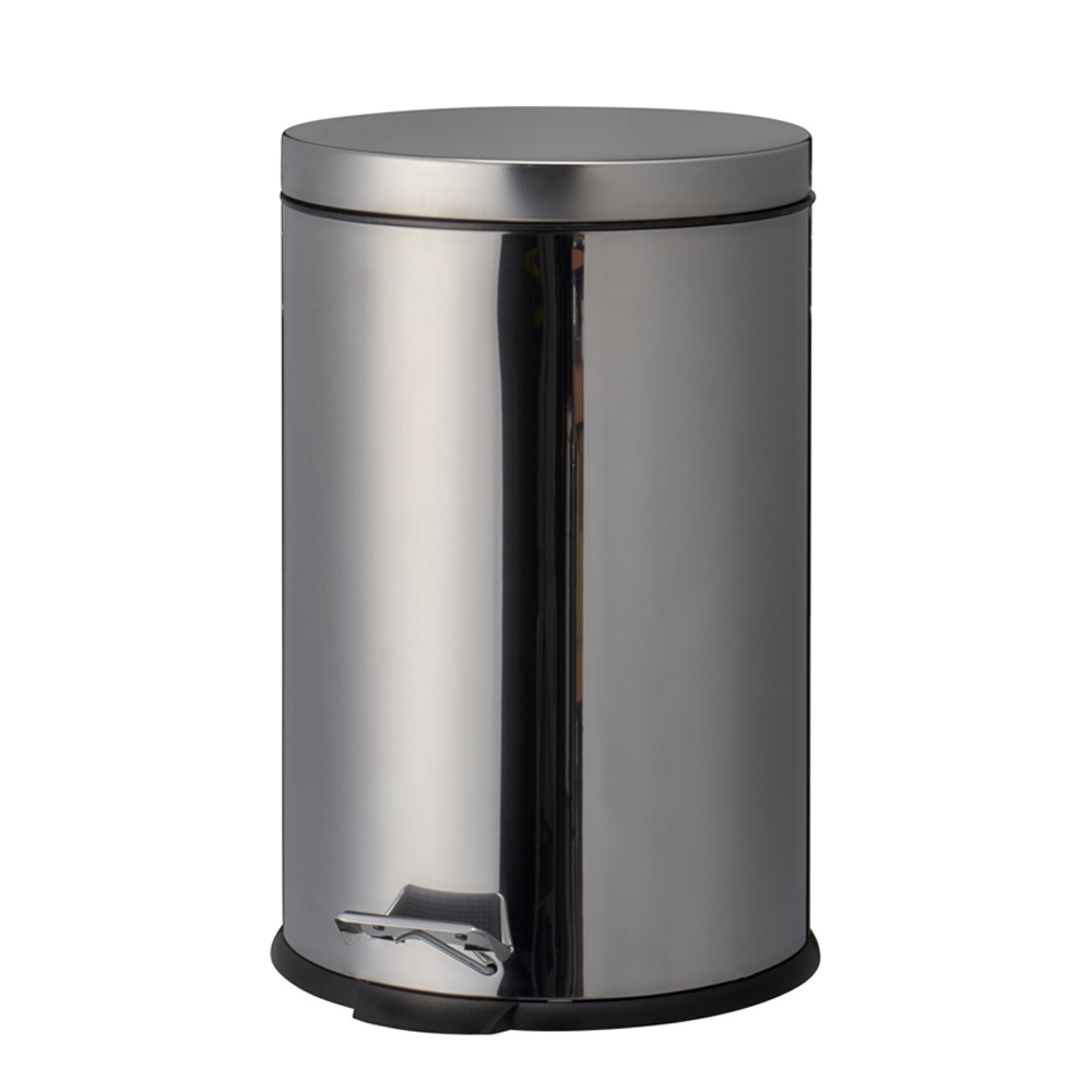 Image of Abfalleimer Edelstahl 20L silber