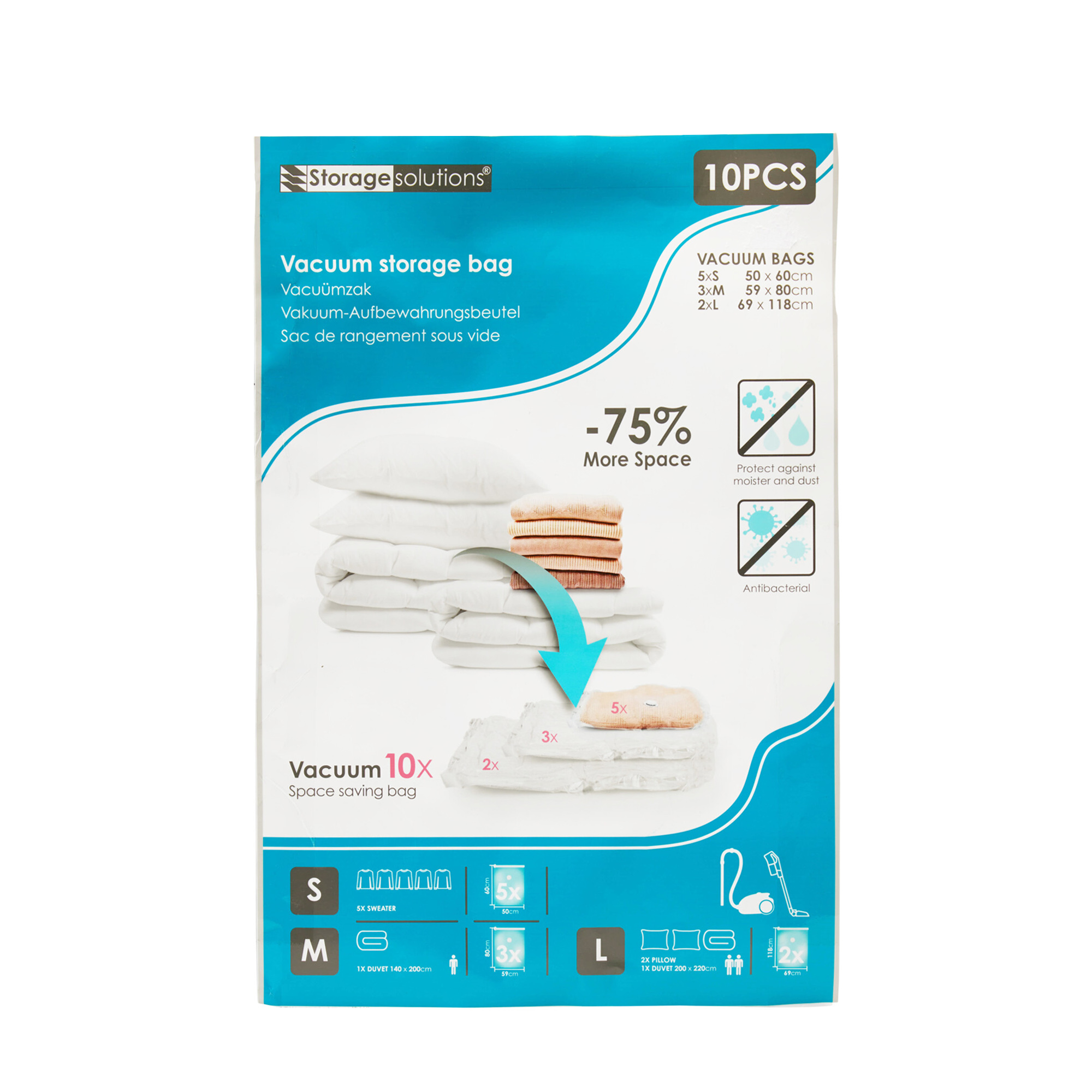 Vakuumbeutel Set 10-teilig