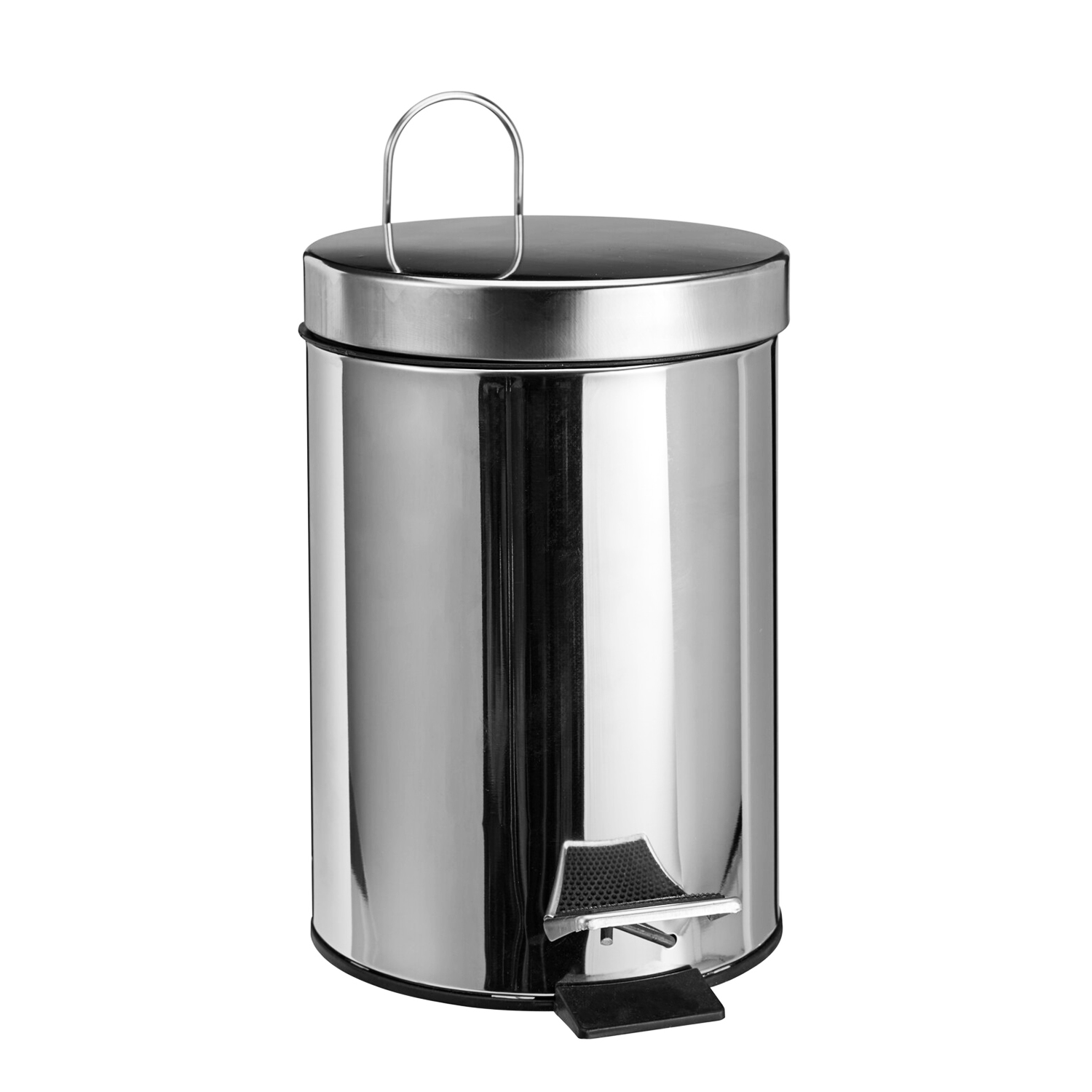 Image of Abfalleimer Edelstahl 3L silber
