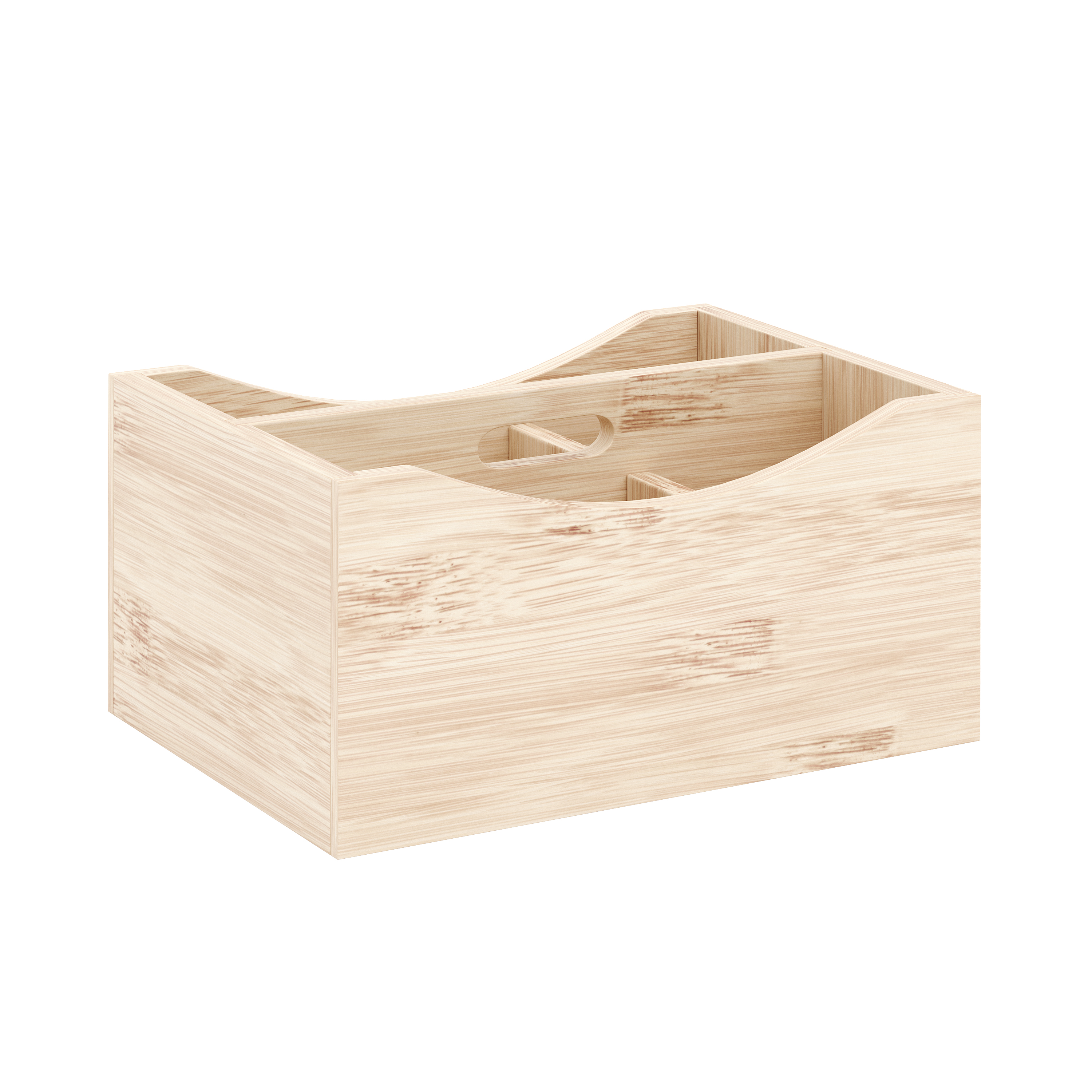 Schreibtisch Organizer Bambus 25 x 18 x 12 natur
