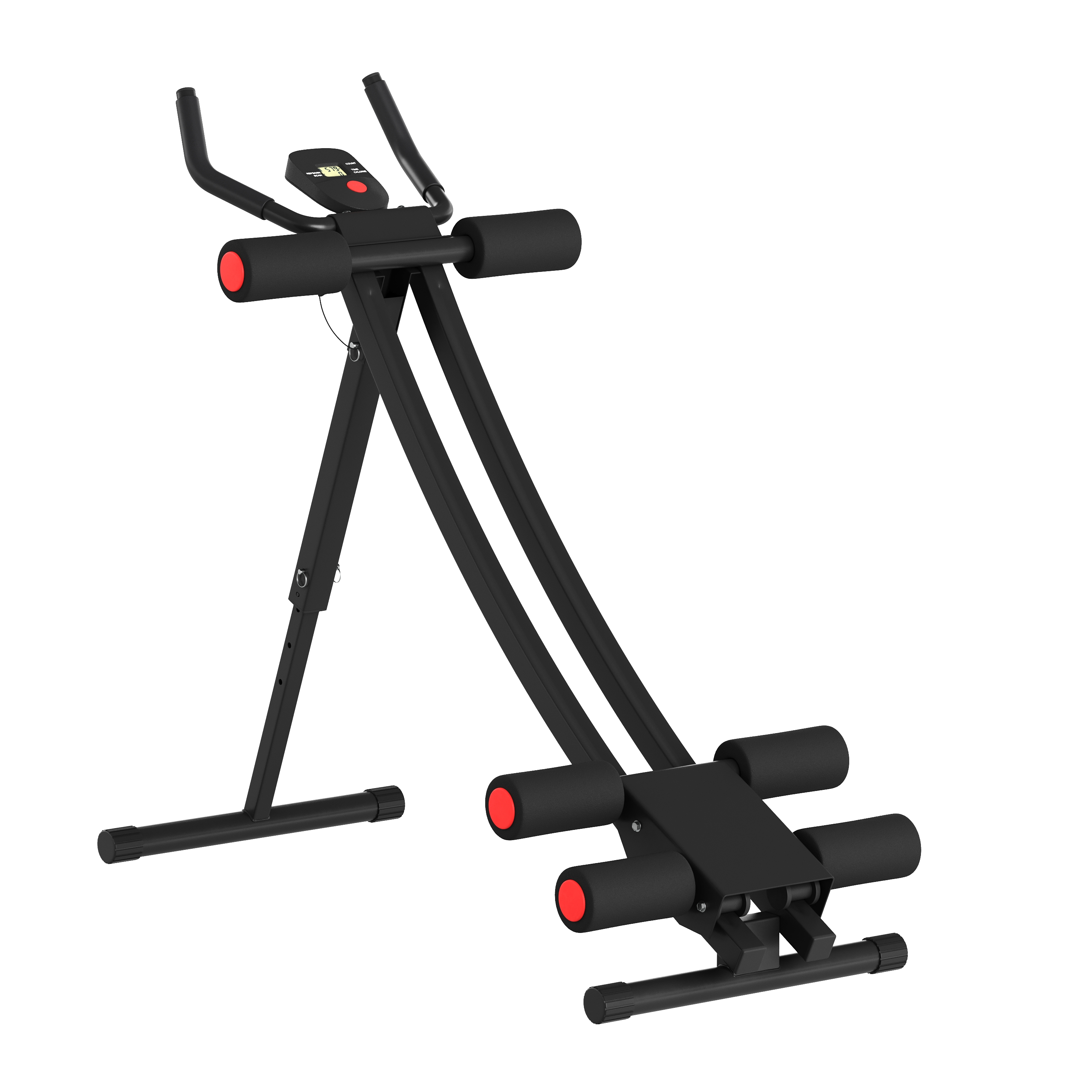 Image of Bauchtrainer AB Trainer mit Curved-Schiene schwarz