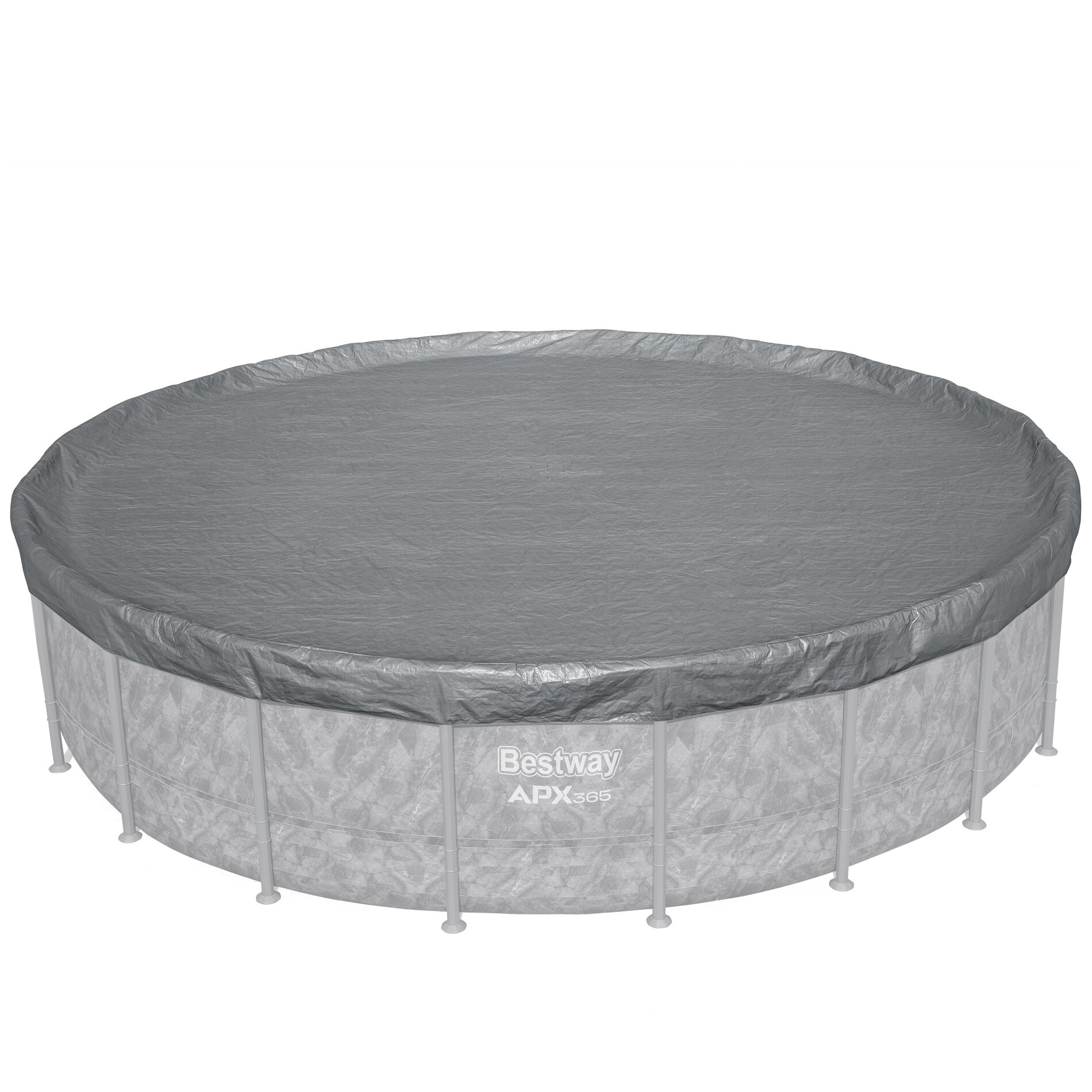 Premium Abdeckplane für Pool rund 610 cm