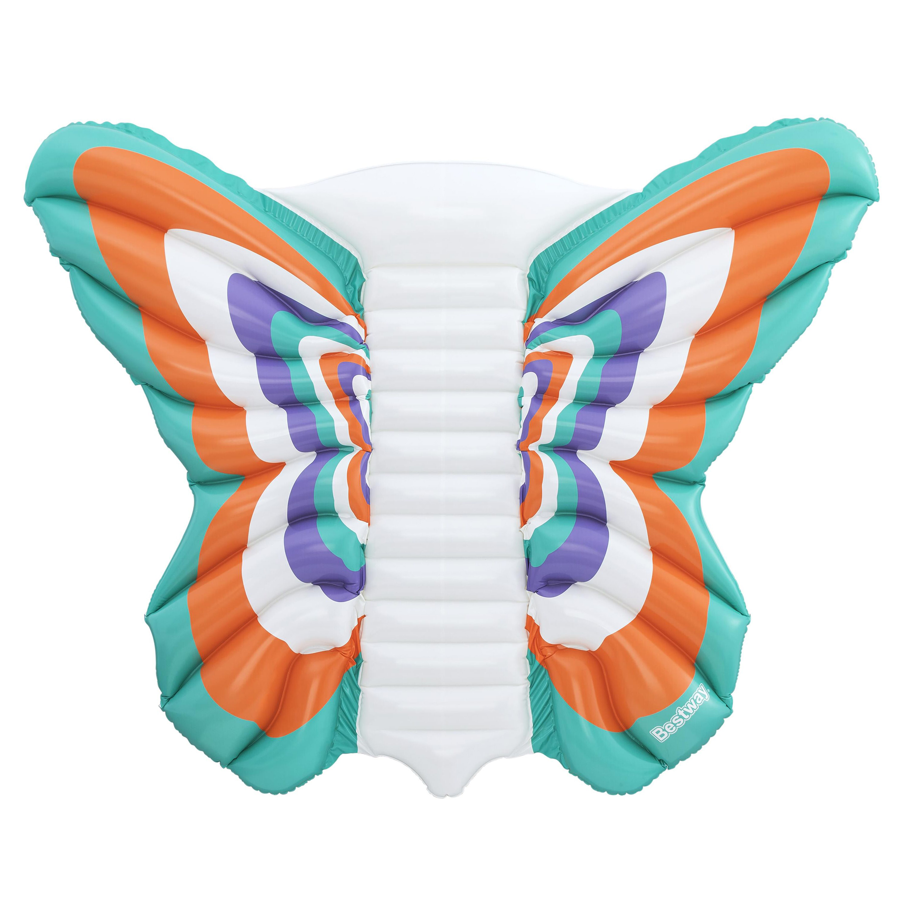 Luftmatratze Boho Butterfly 186 x 146 cm