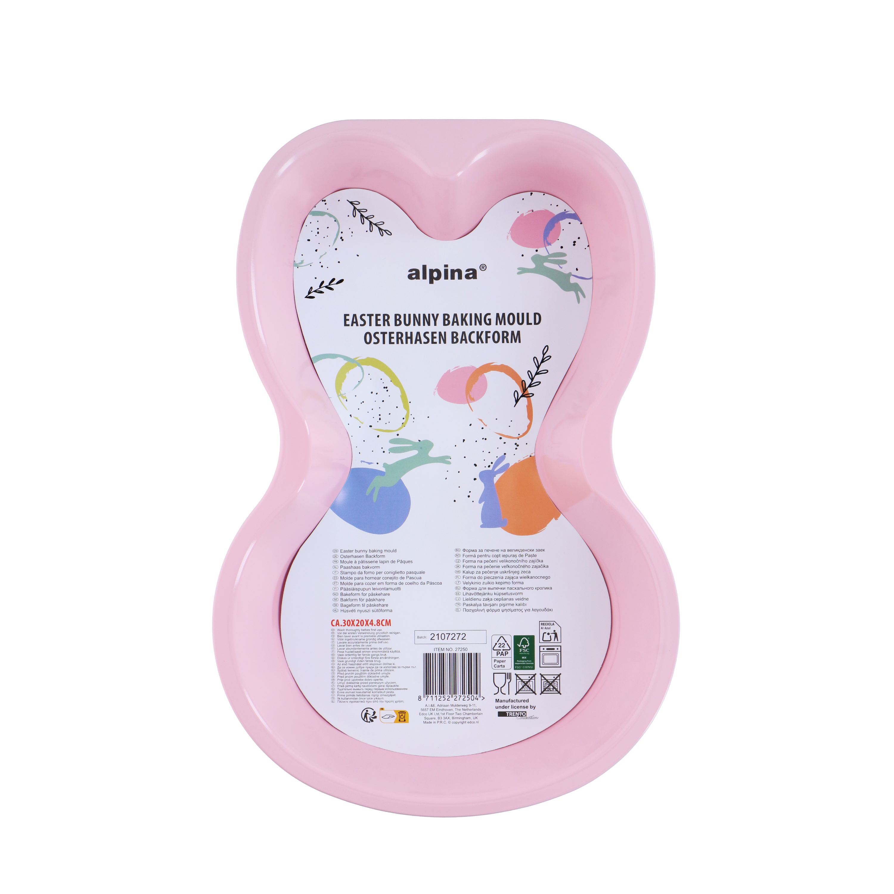 Image of Backform Osterhase 30 x 20 cm