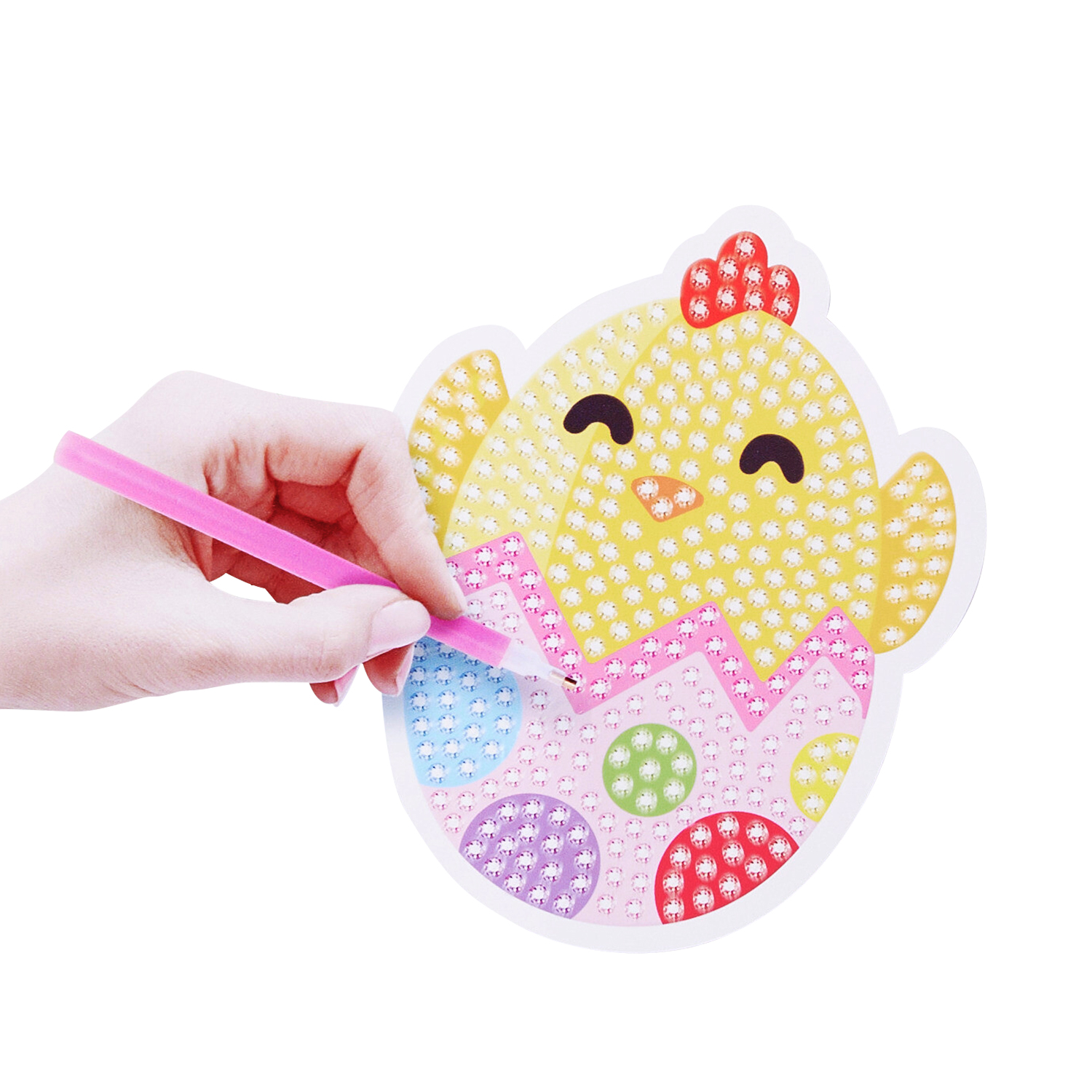 Osterdeko Bastelset bunt