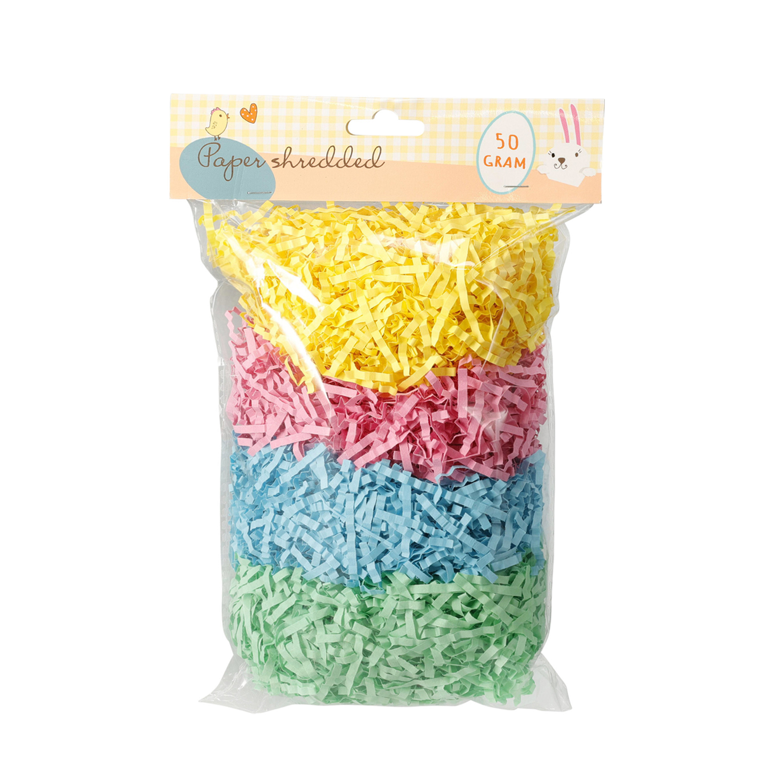 Osterdeko Papierschnipsel 50 g bunt