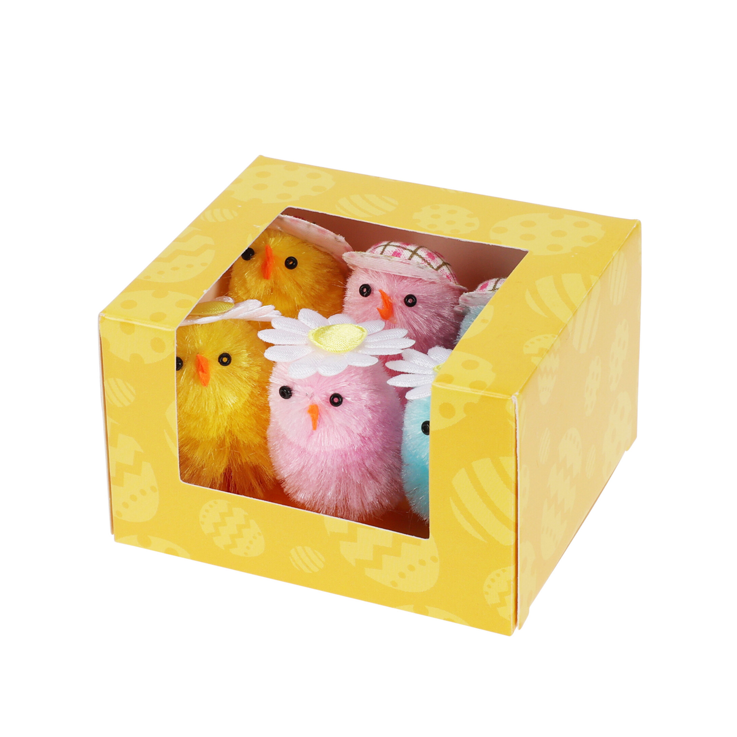 Osterdeko Küken Set 5 cm 6-teilig bunt