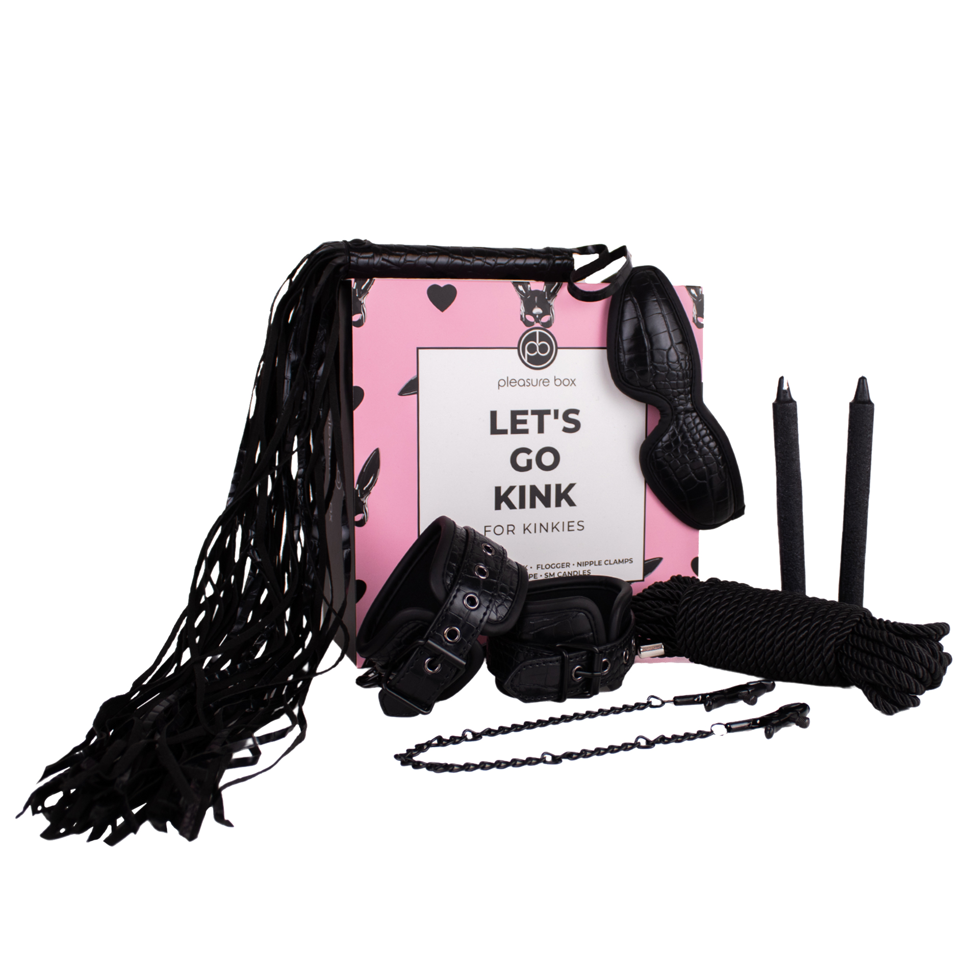 Pleasure Box Geschenkset - Let’s Go Kink