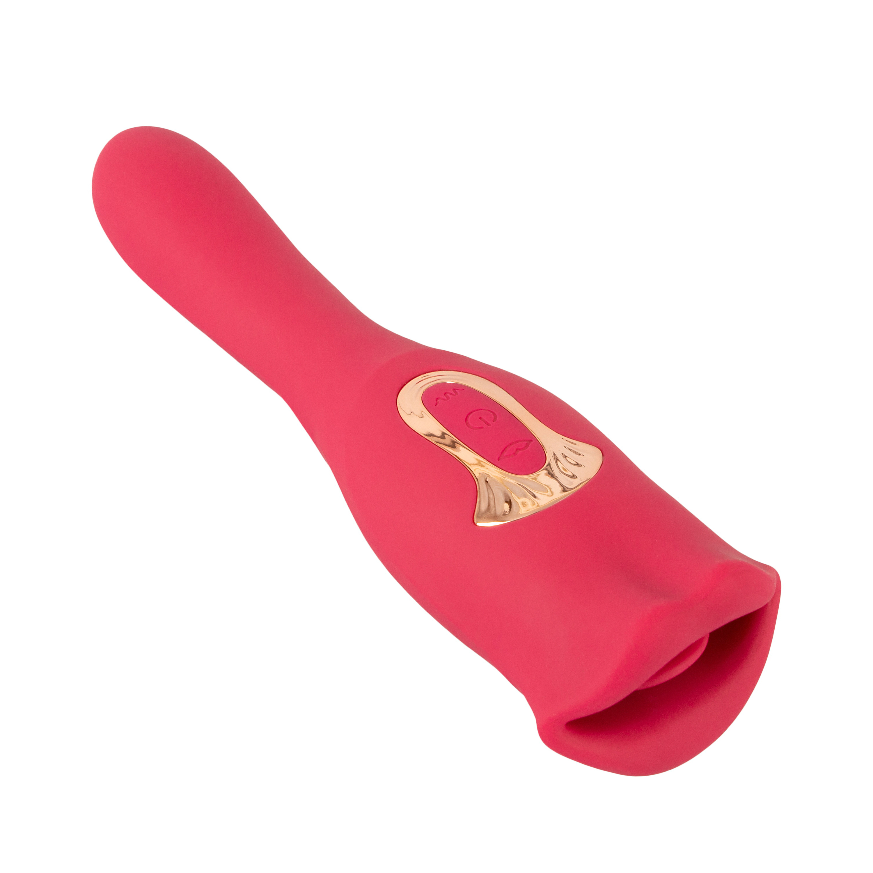 Auflegevibrator Oral Fun mit beweglichen Lippen
