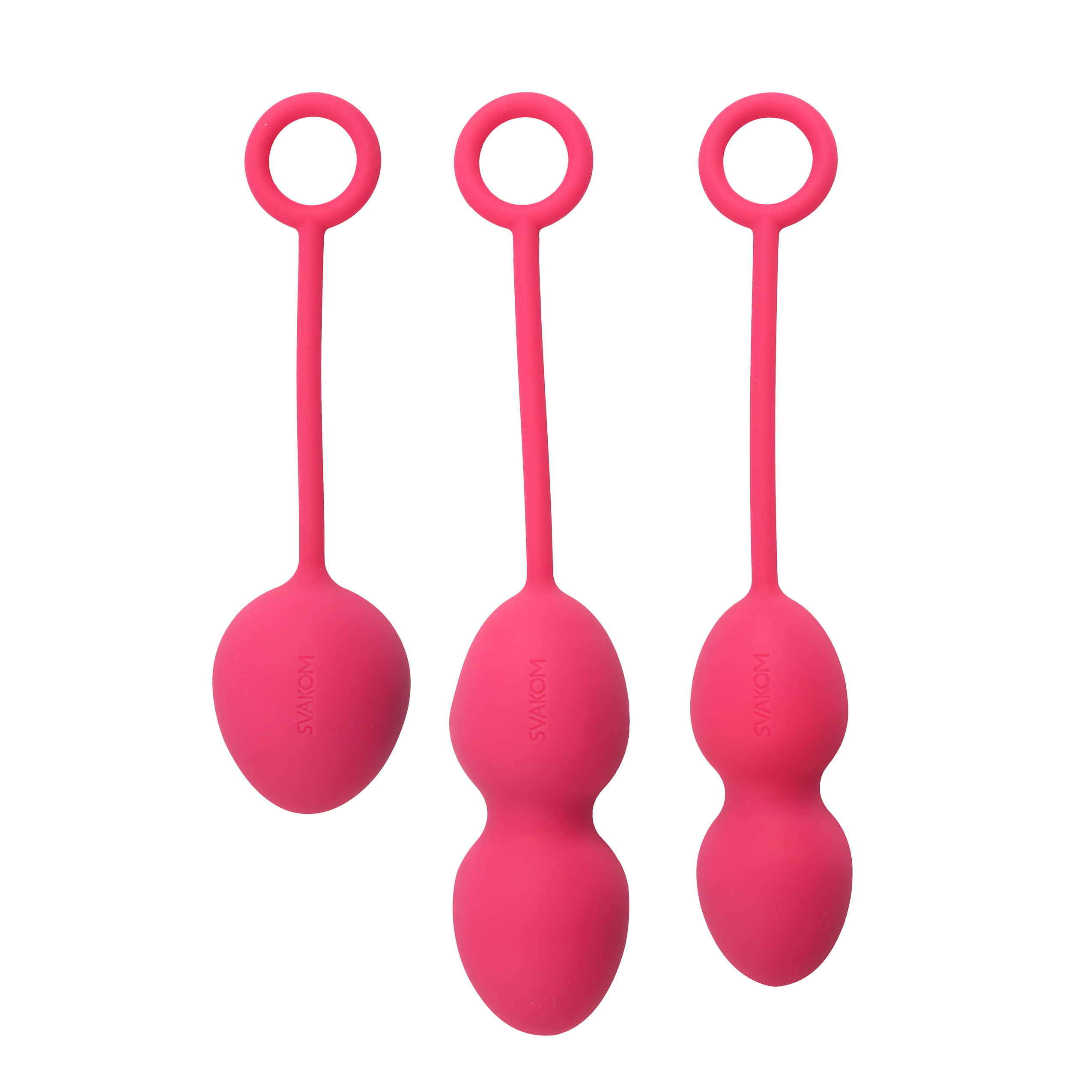 Liebeskugel Set 3-teilig NOVA pink
