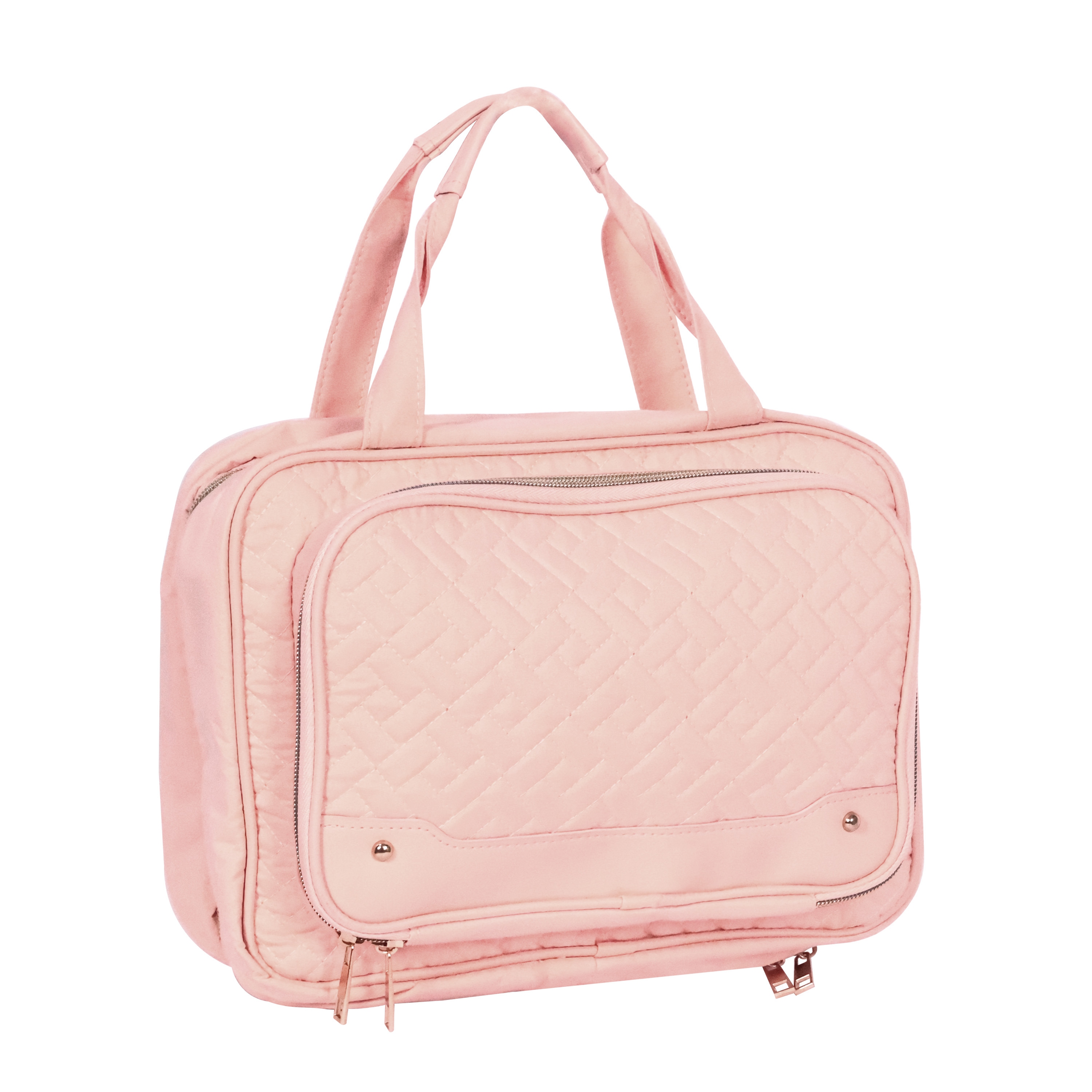 Kulturbeutel zum Aufhängen 32 x 22 cm rosa