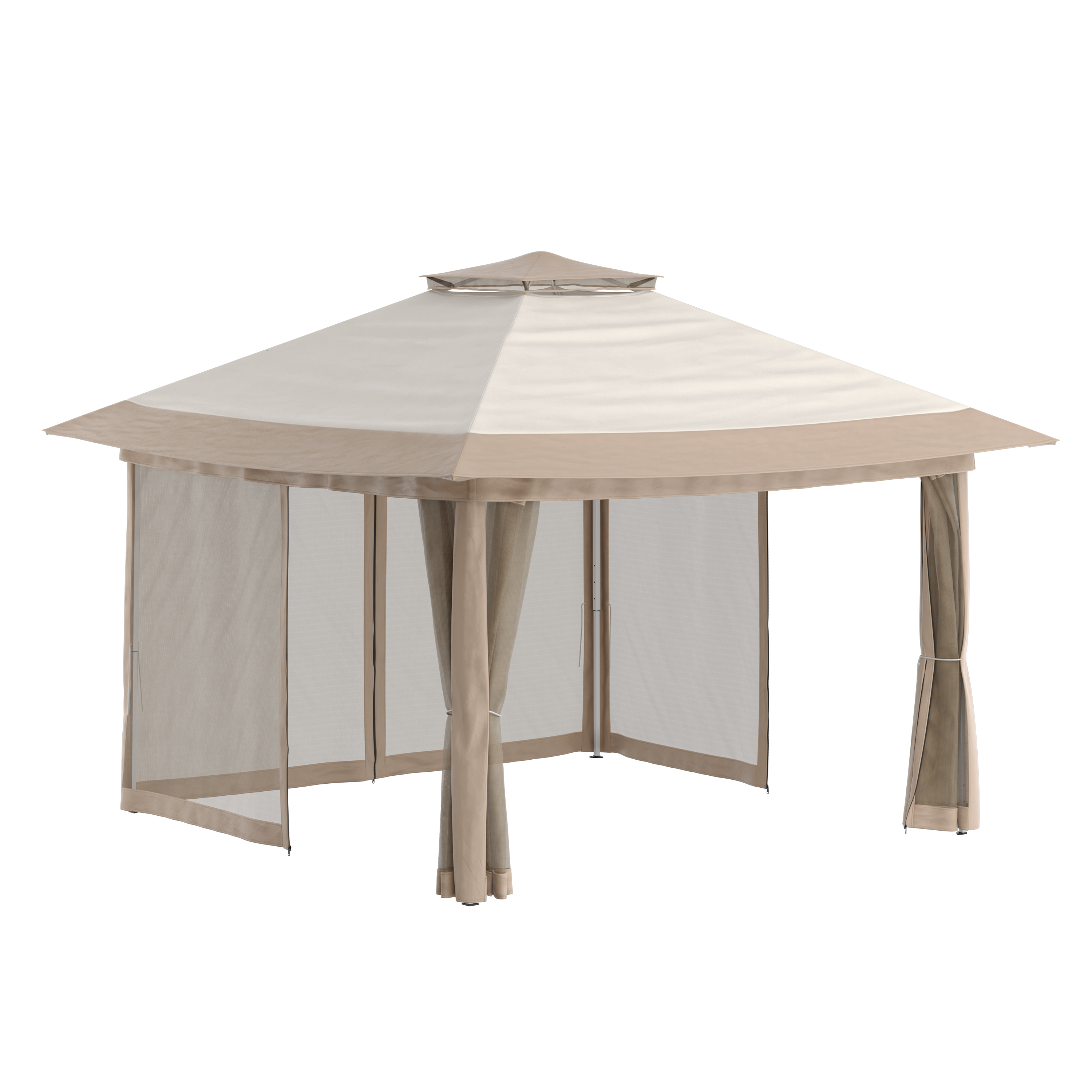 Image of Gartenpavillon REASOL 3 x 3 m beige