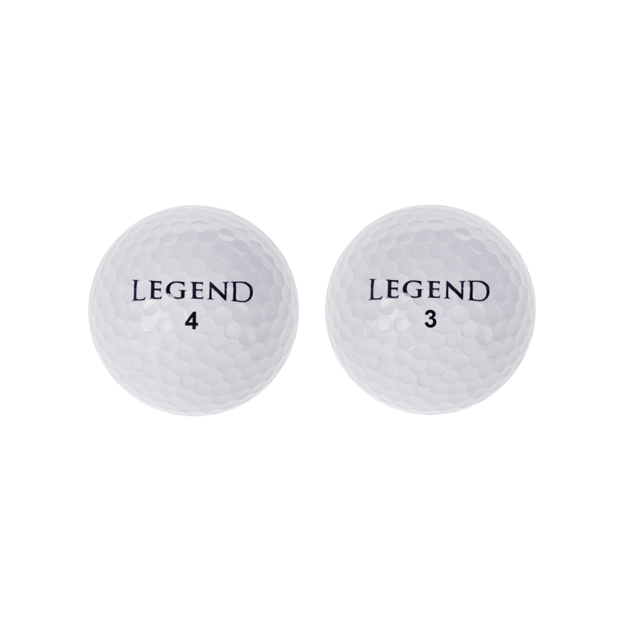 LEGEND Golfball 12er Set 85 Kompression weiss