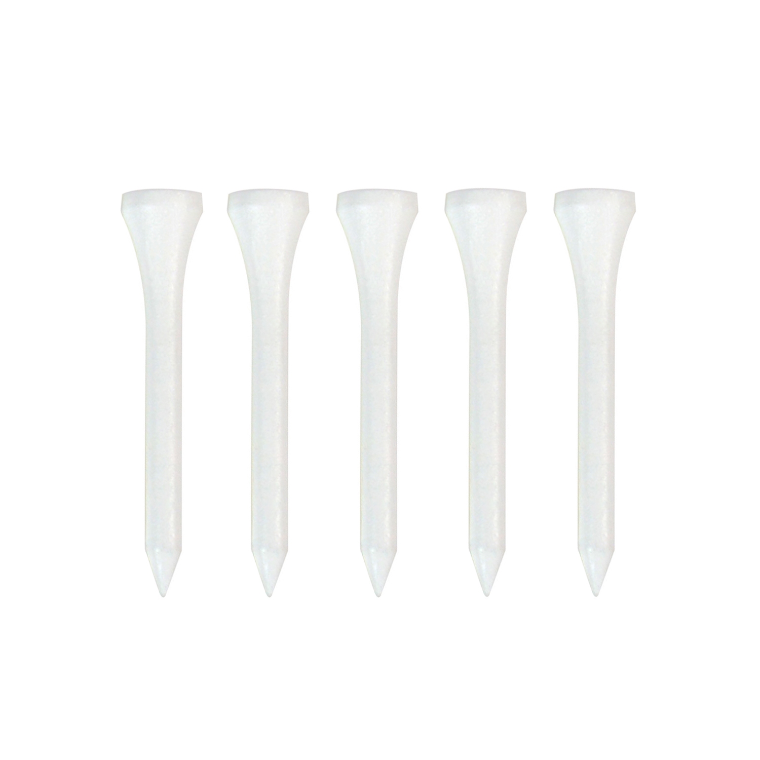 LEGEND Golf Tees 20er Set Holz 83 mm weiss