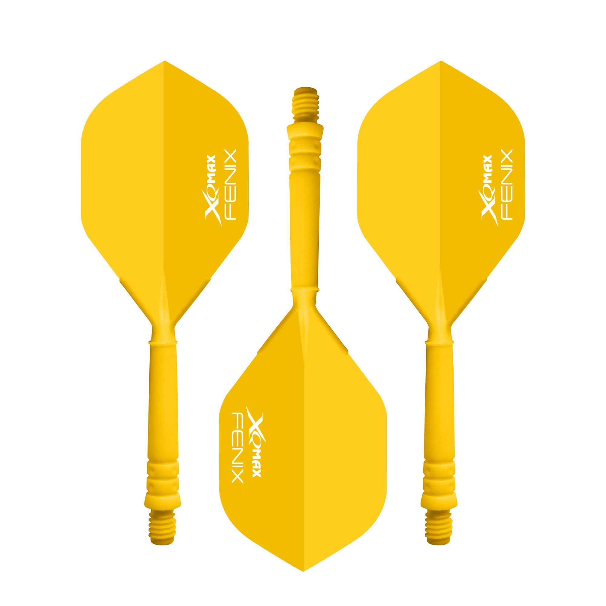 XQMAX Fenix Flight und Shaft 22 mm 3er Set gelb