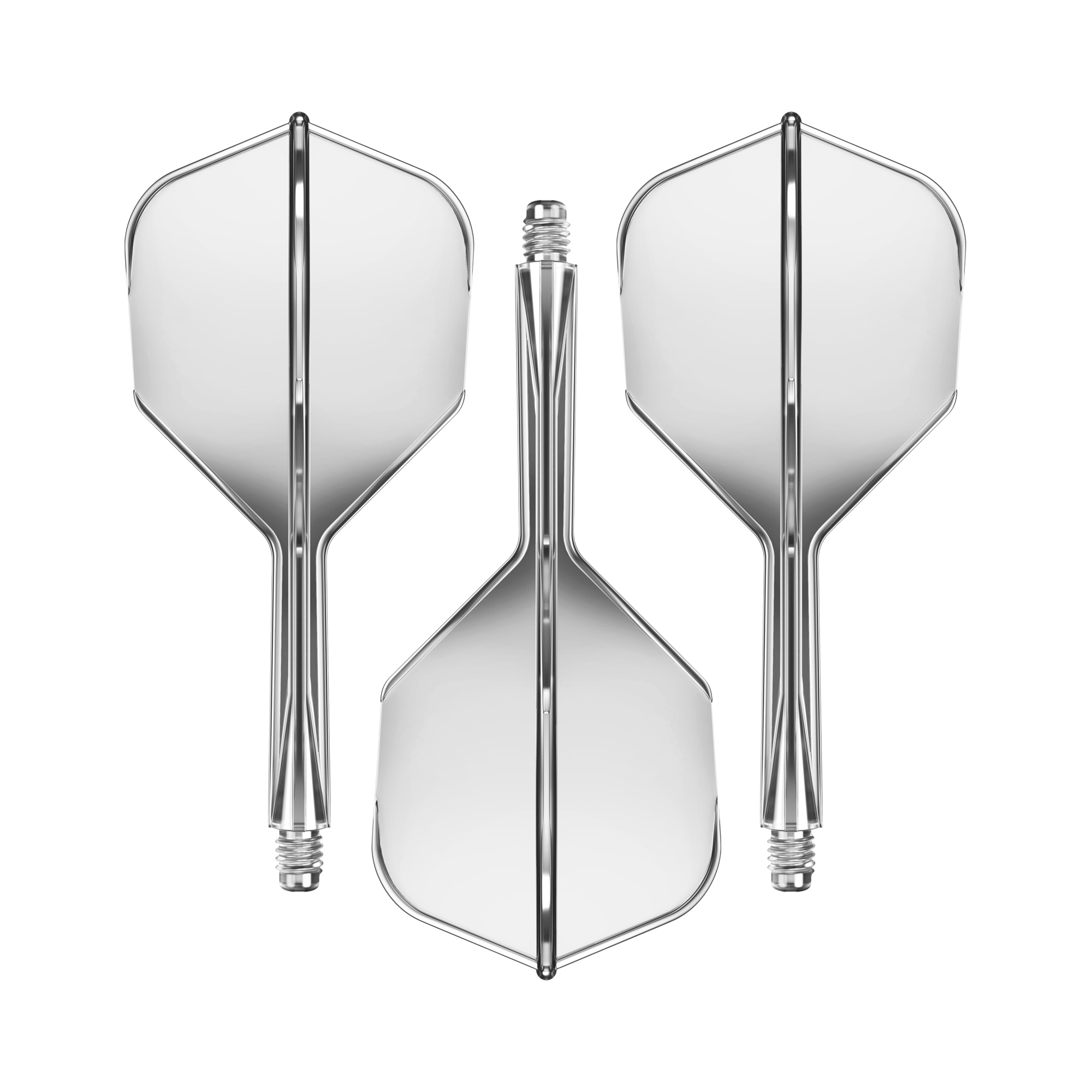 GOAT X Flex Flight und Shaft 26 mm 3er Set transparent