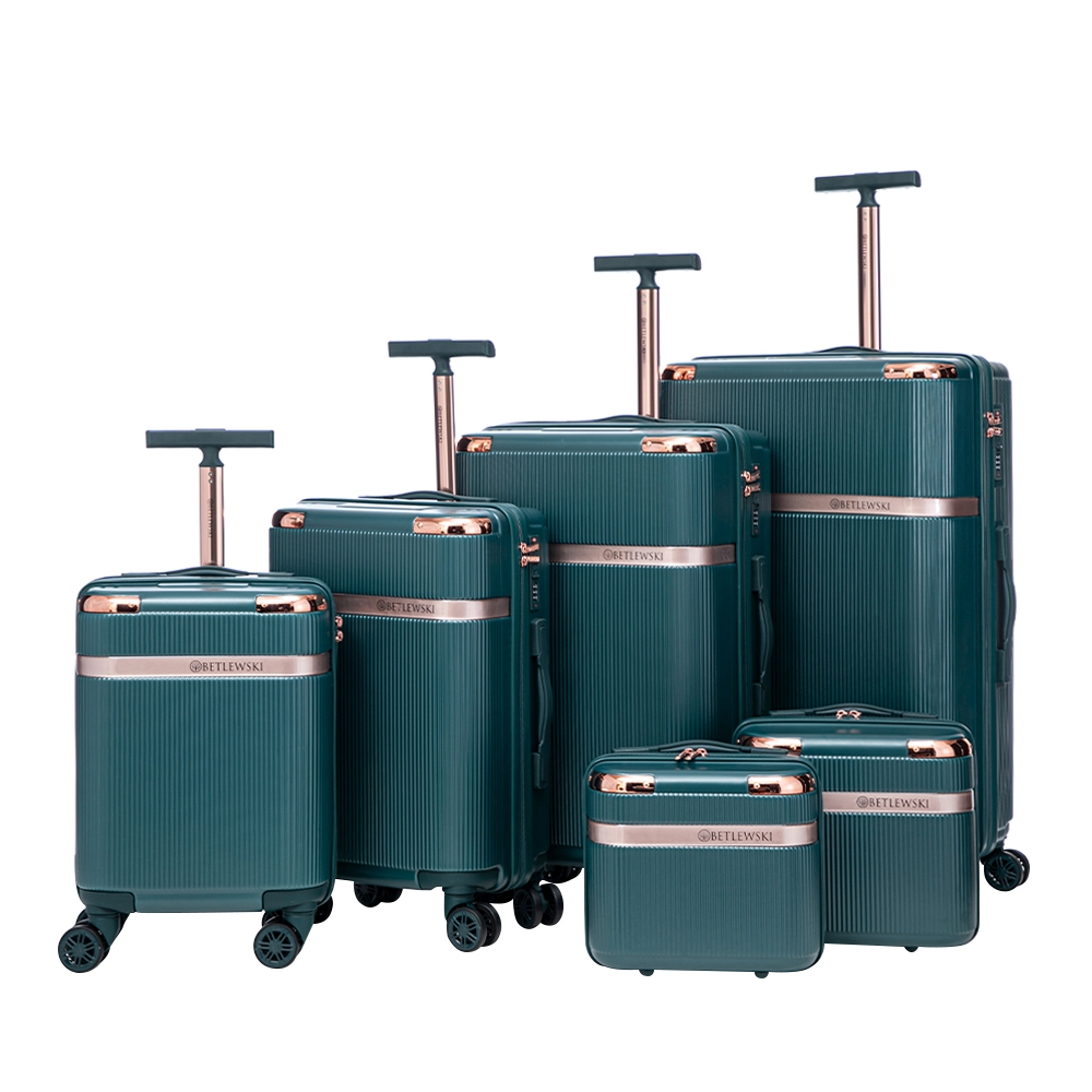 Reisekoffer Hartschalenkoffer CELENA 6er Set petrol | GONSER.CH