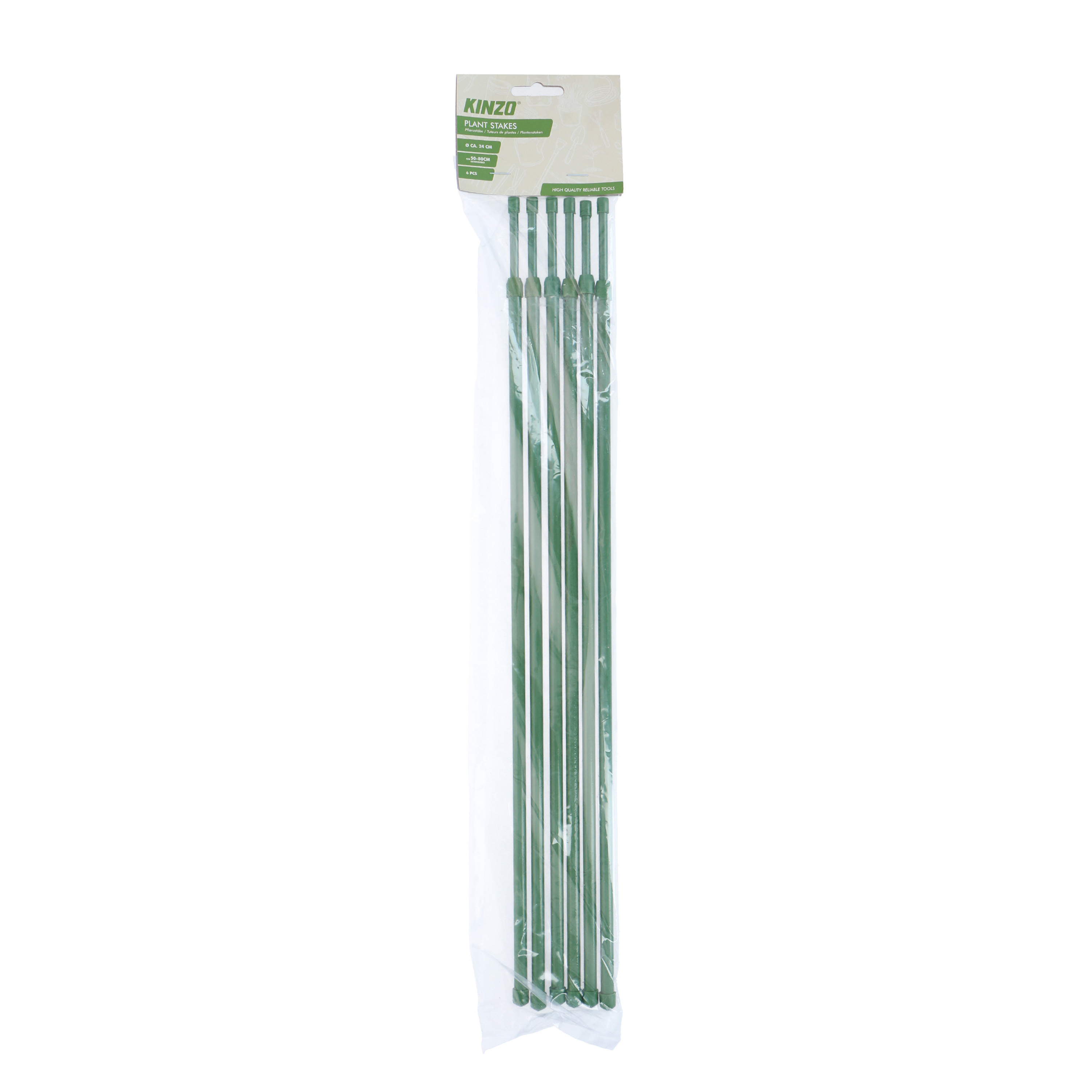 Pflanzstäbe 50 - 80 cm 6er Set