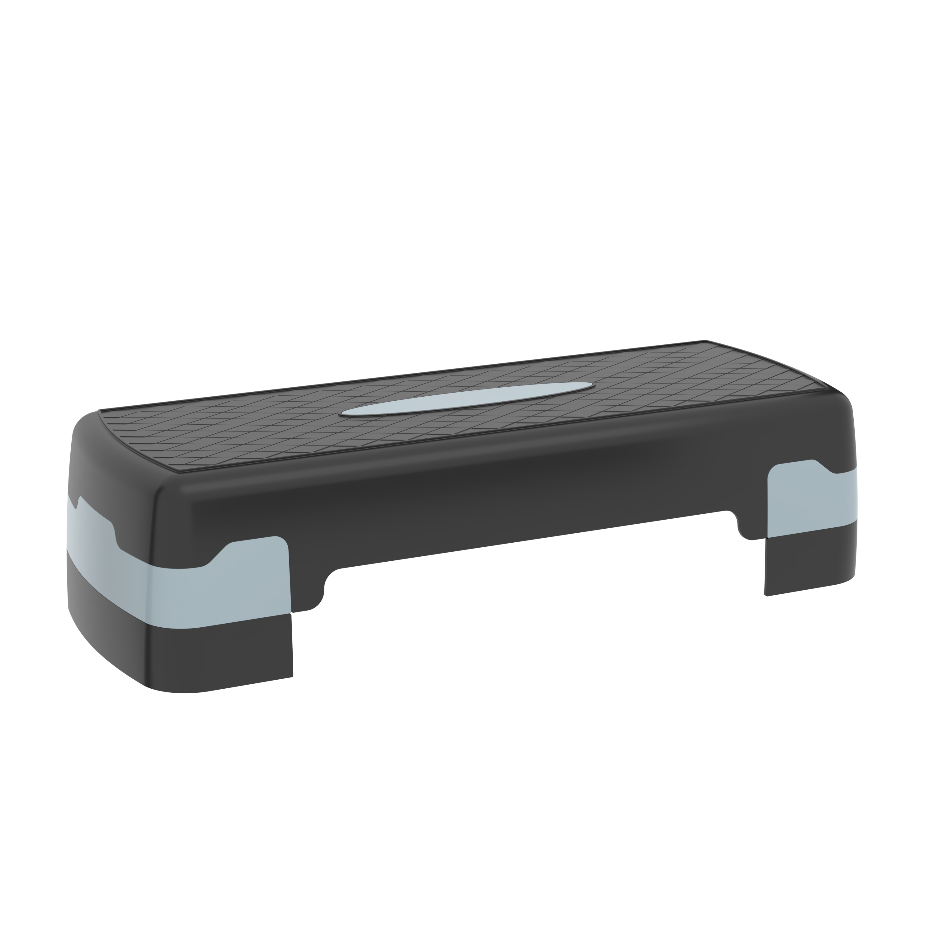 Aerobic Stepper höhenverstellbar schwarz/grau