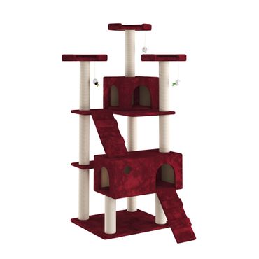 Katzenbaum MIRO 182 cm rot