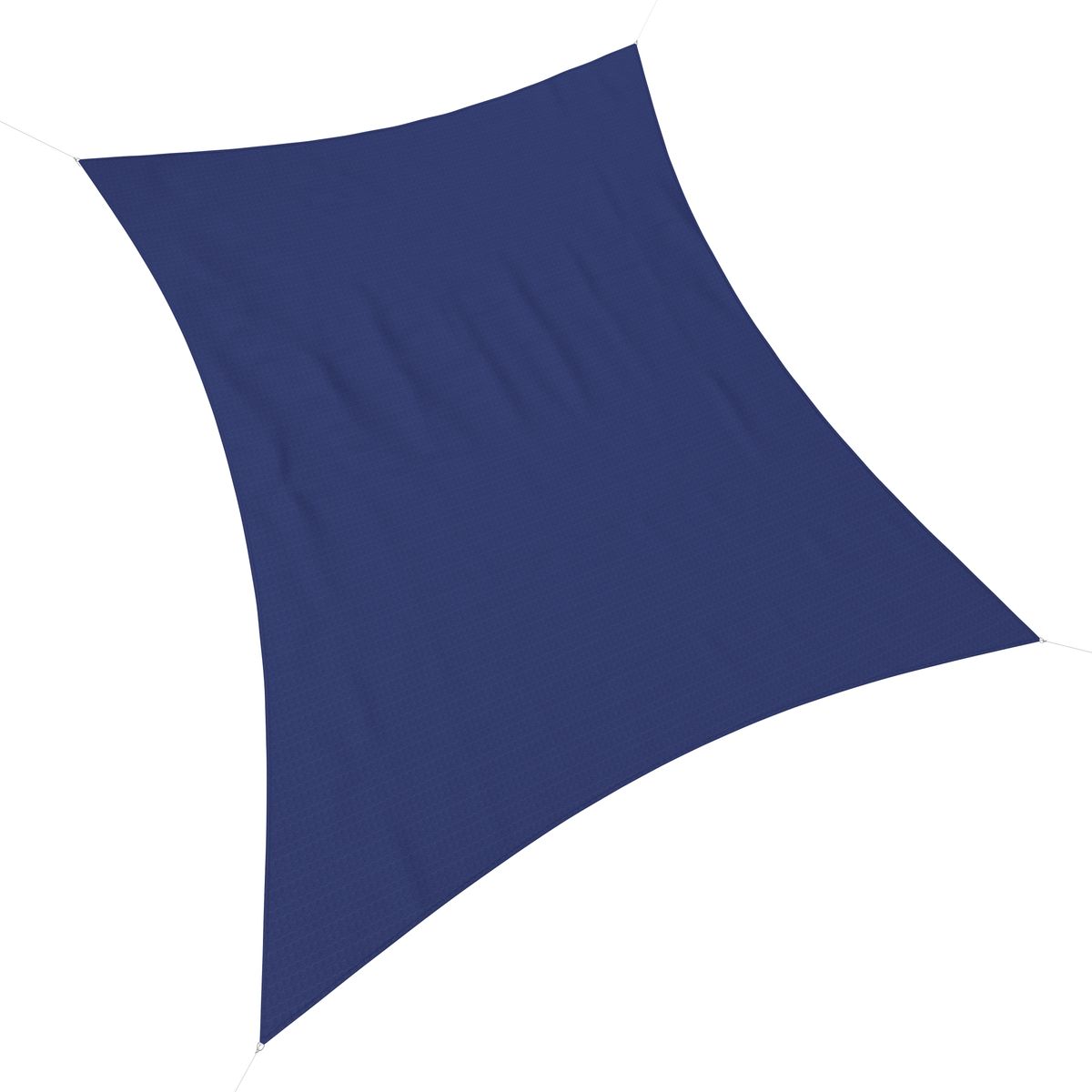ColourTree Sonnensegel, 2,4 X 3,6 M – Blau, 95% UV-Schutz, HDPE 190 G/m², Für Terrasse & Garten