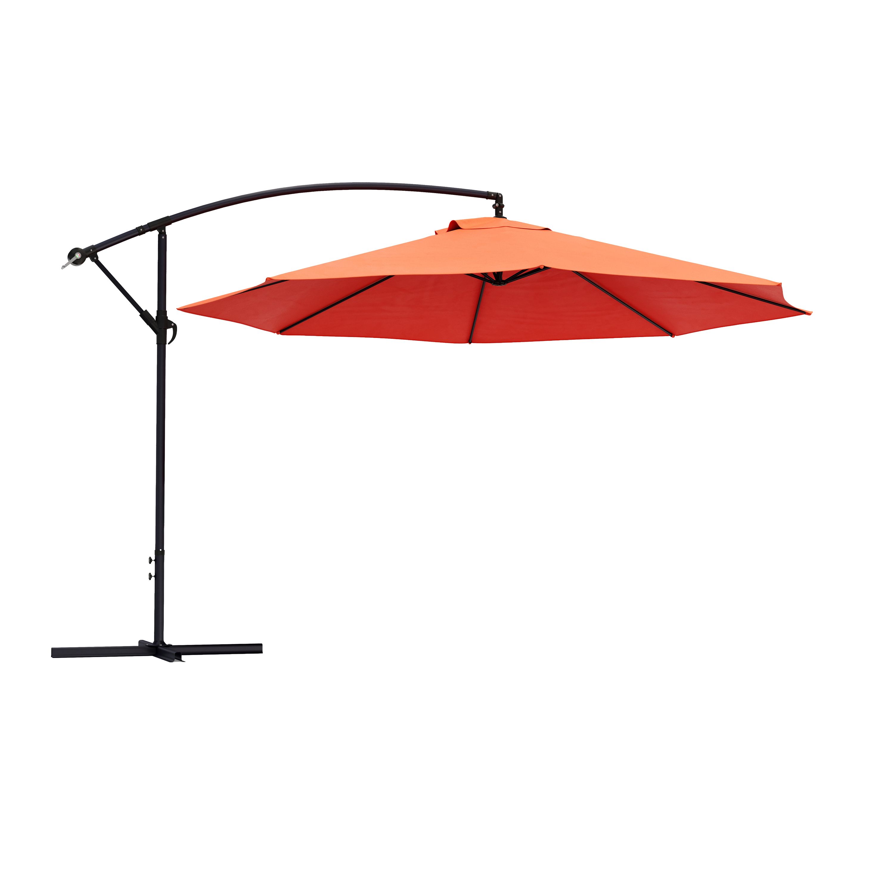 Sonnenschirm Ampelschirm SUN 350 cm orange