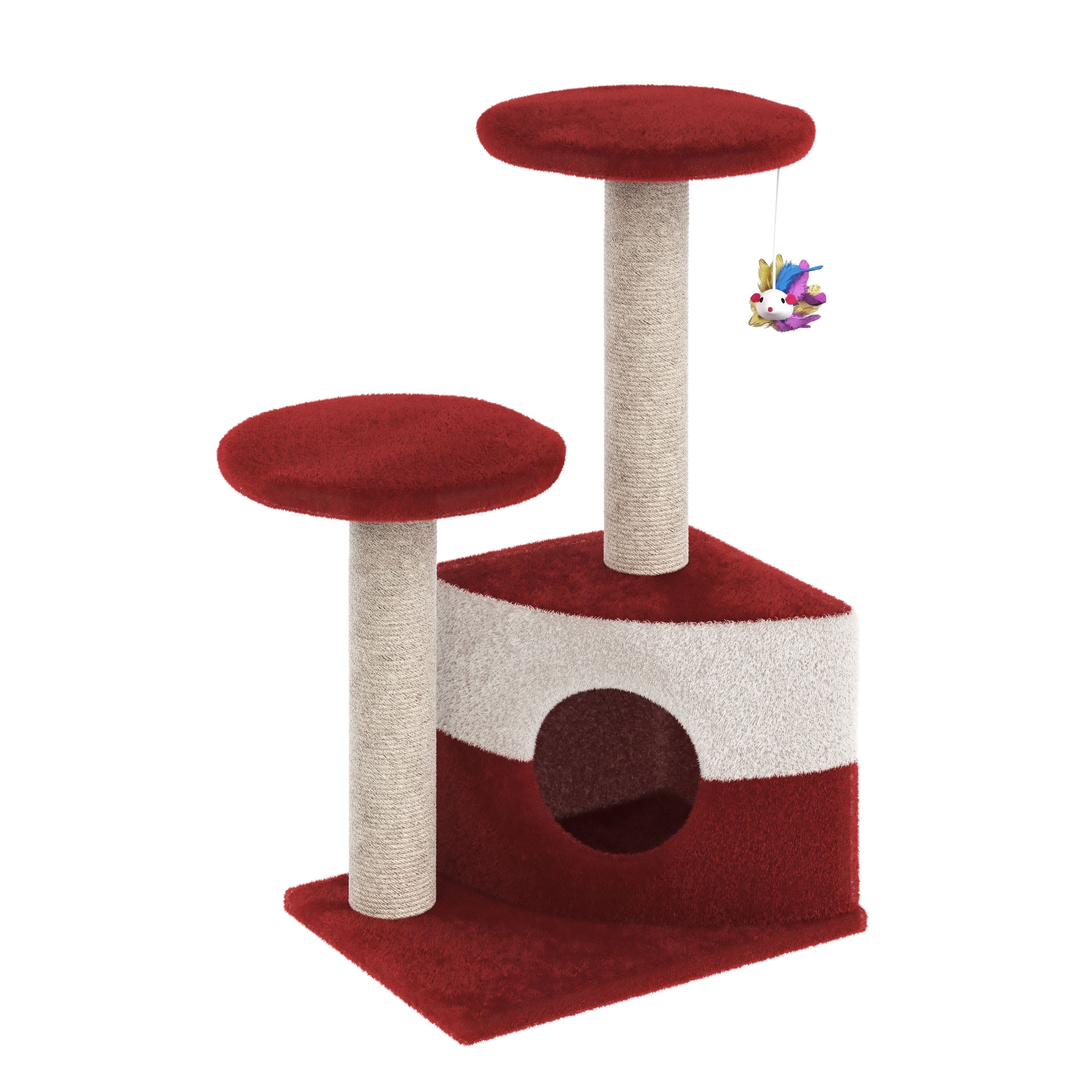 Katzenbaum SAMMY 71 cm rot