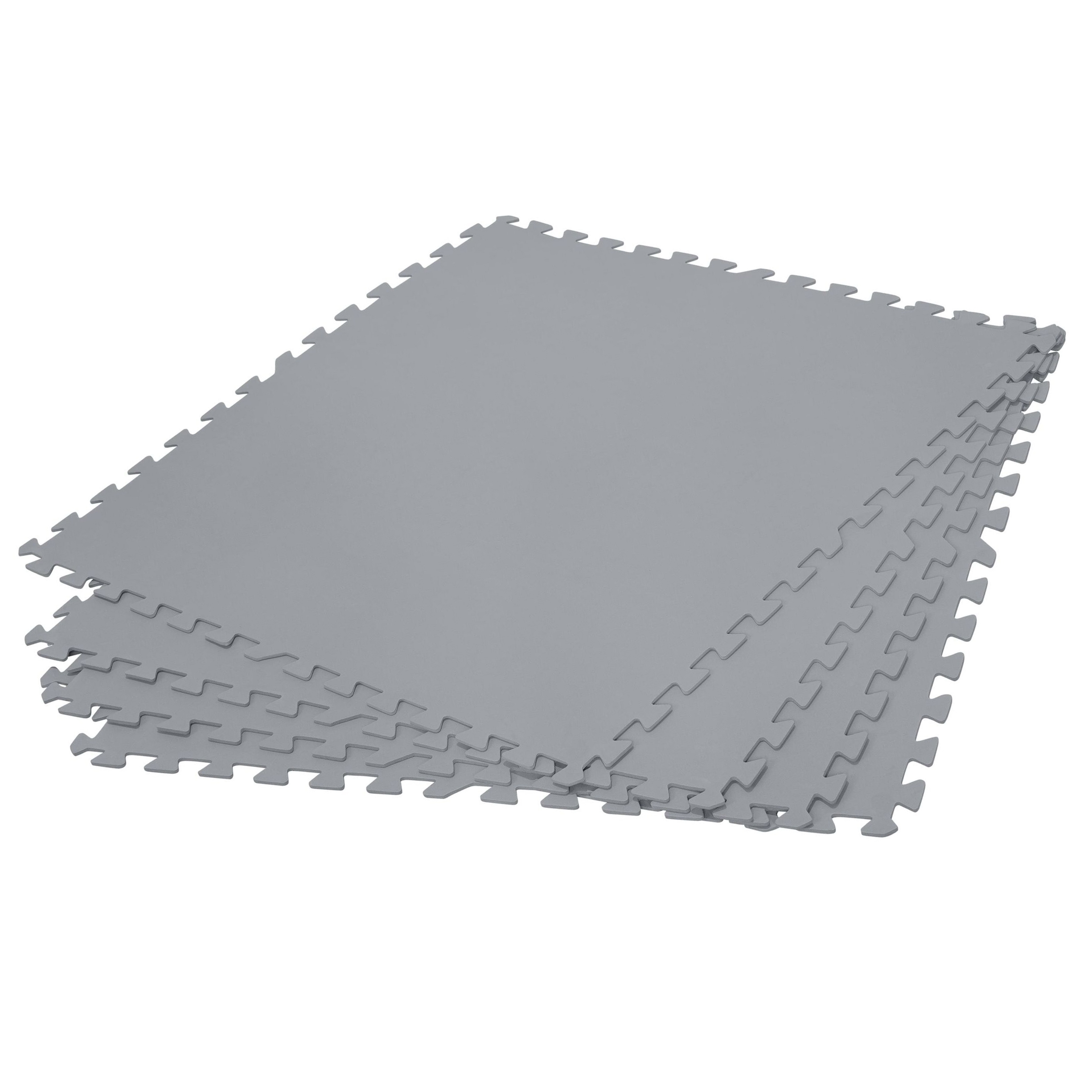 Pool Bodenschutz Fliesen grün 9er Set 78 x 78 cm