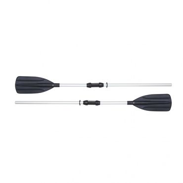 Paddel-Set schwarz aus Aluminium