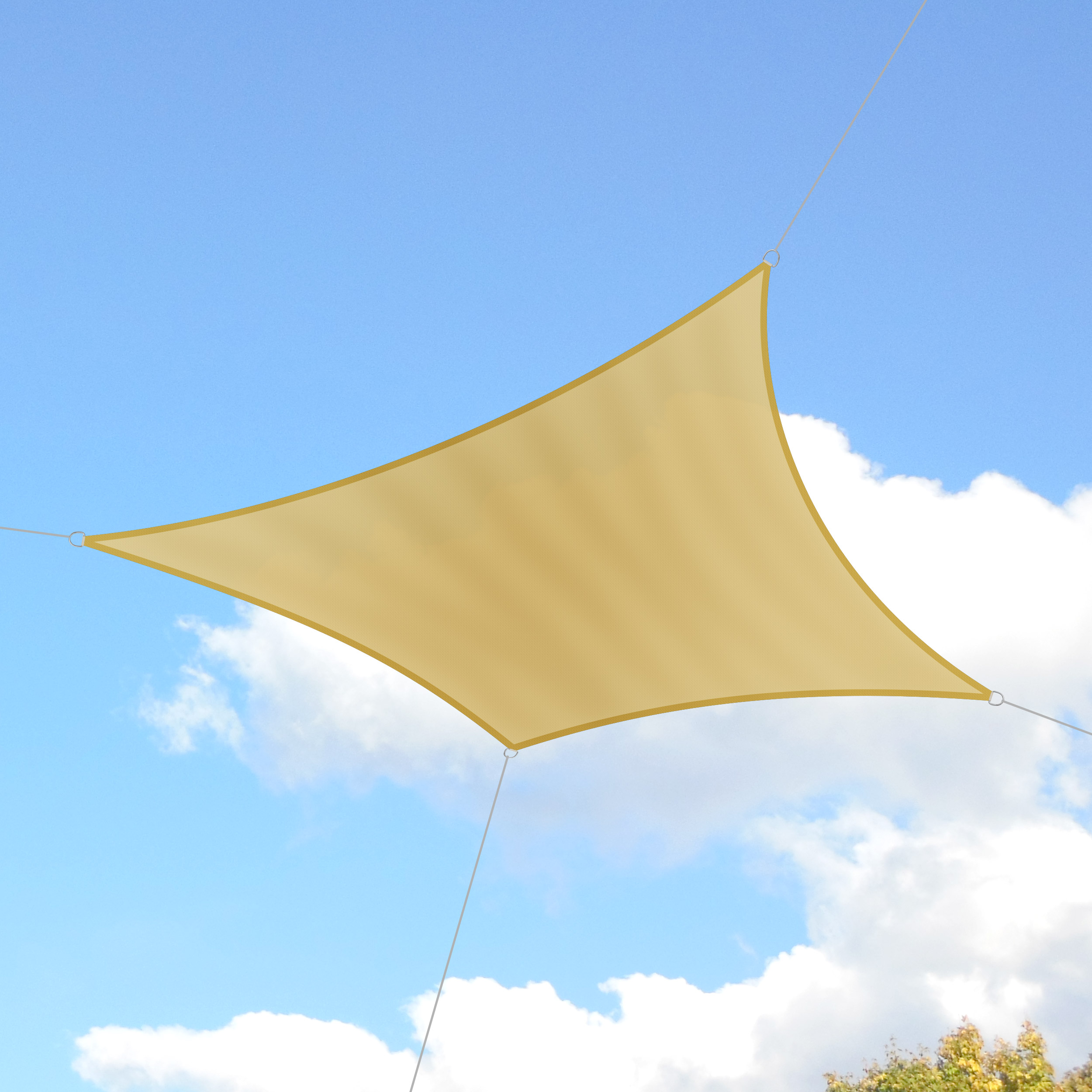 Sonnensegel 5 X 5 M