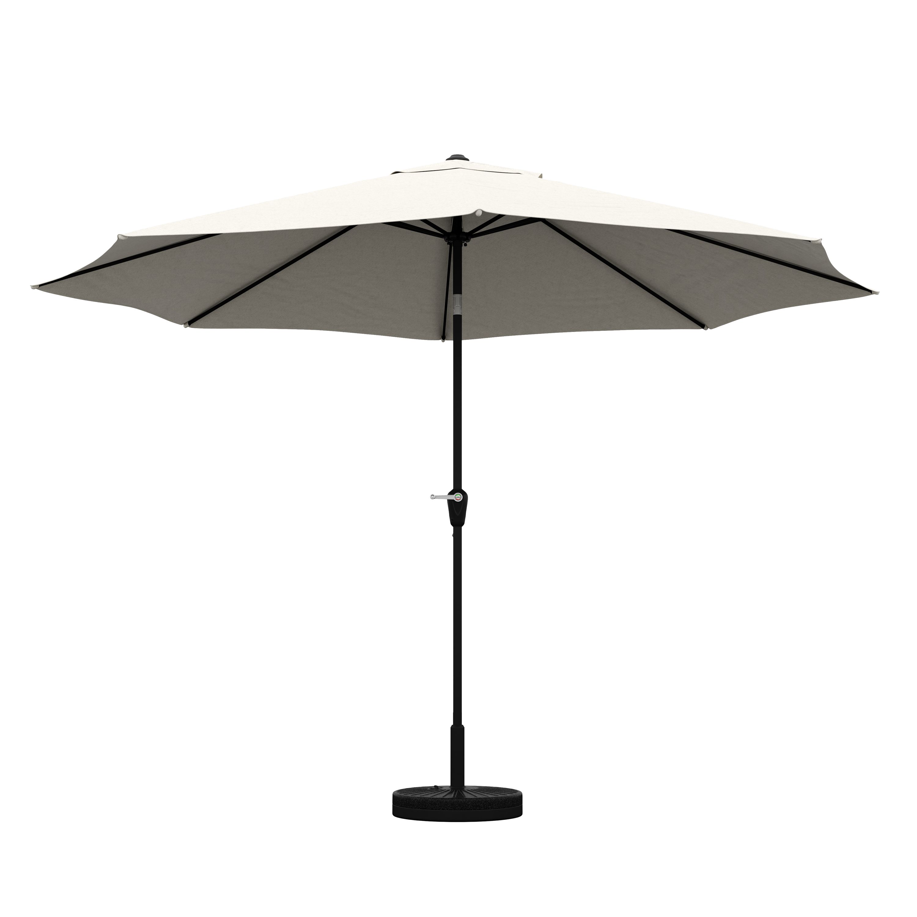 Sonnenschirm SUNA 300 cm weiss