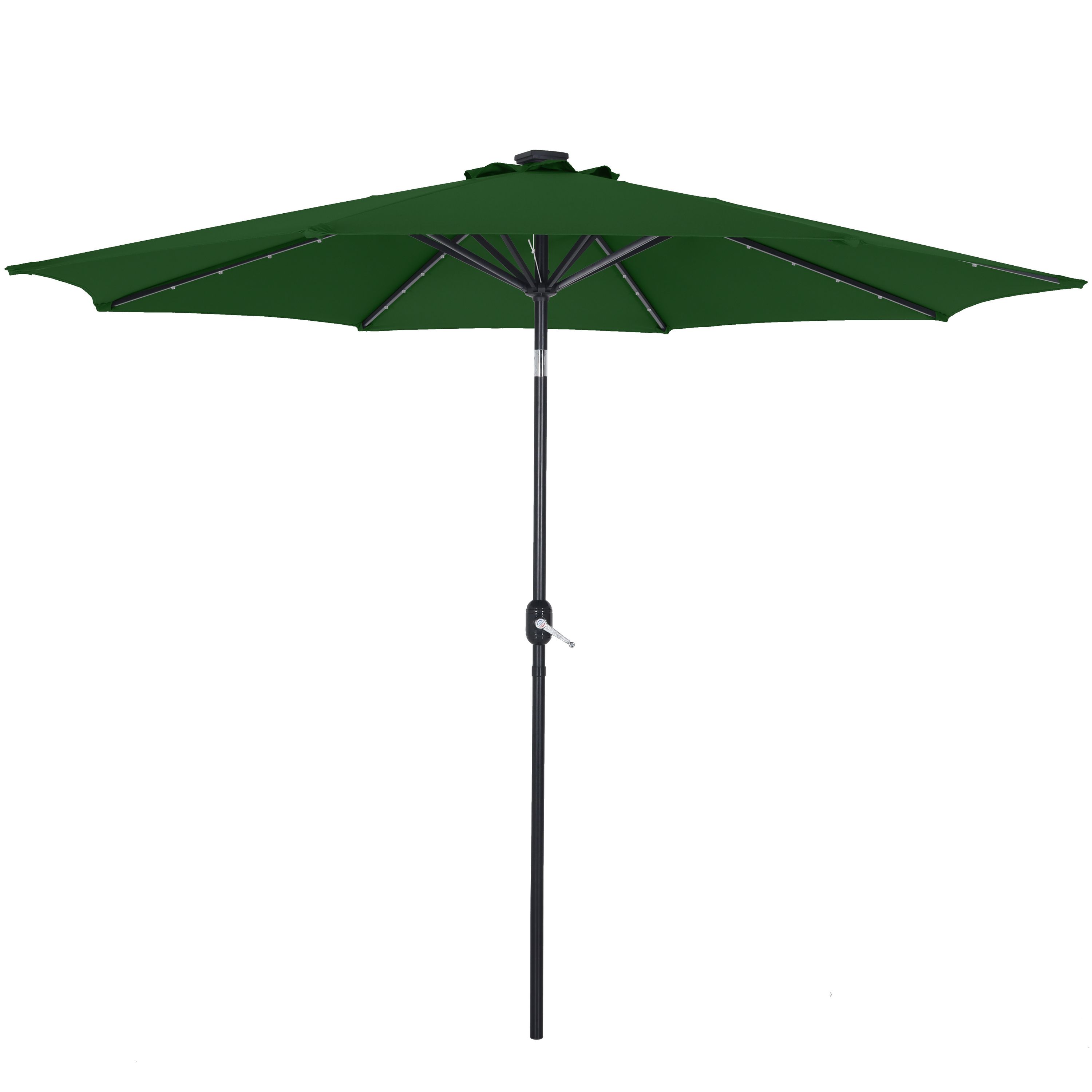 Image of Sonnenschirm VAY mit LED 300 cm grün