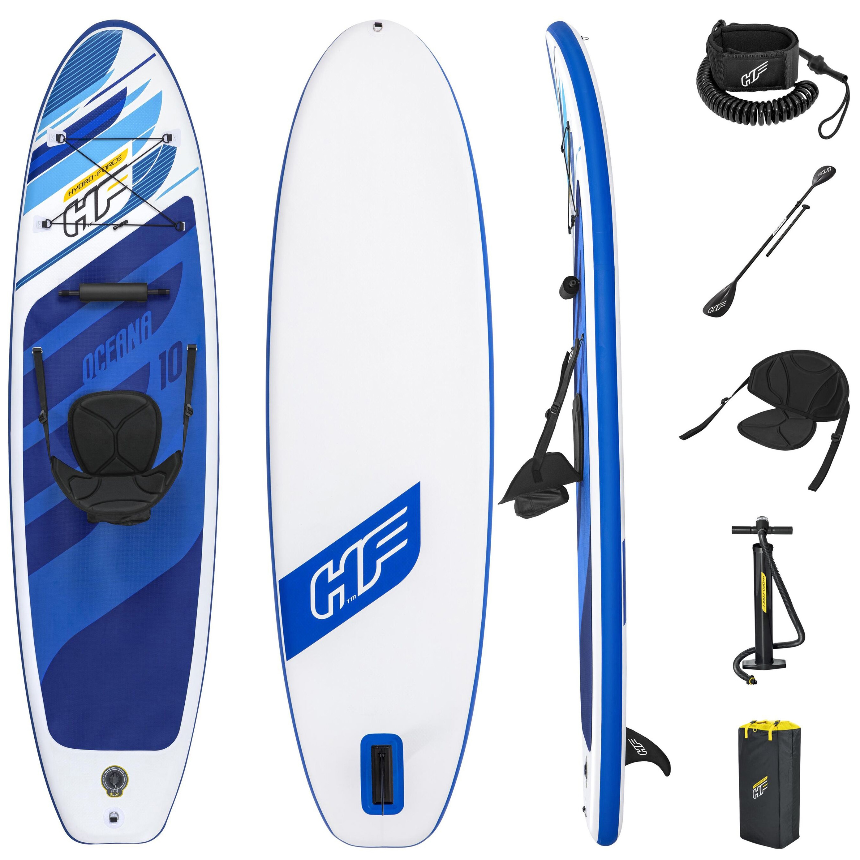 Stand Up Paddle OCEANA I mit Kajak Sitz 305 cm