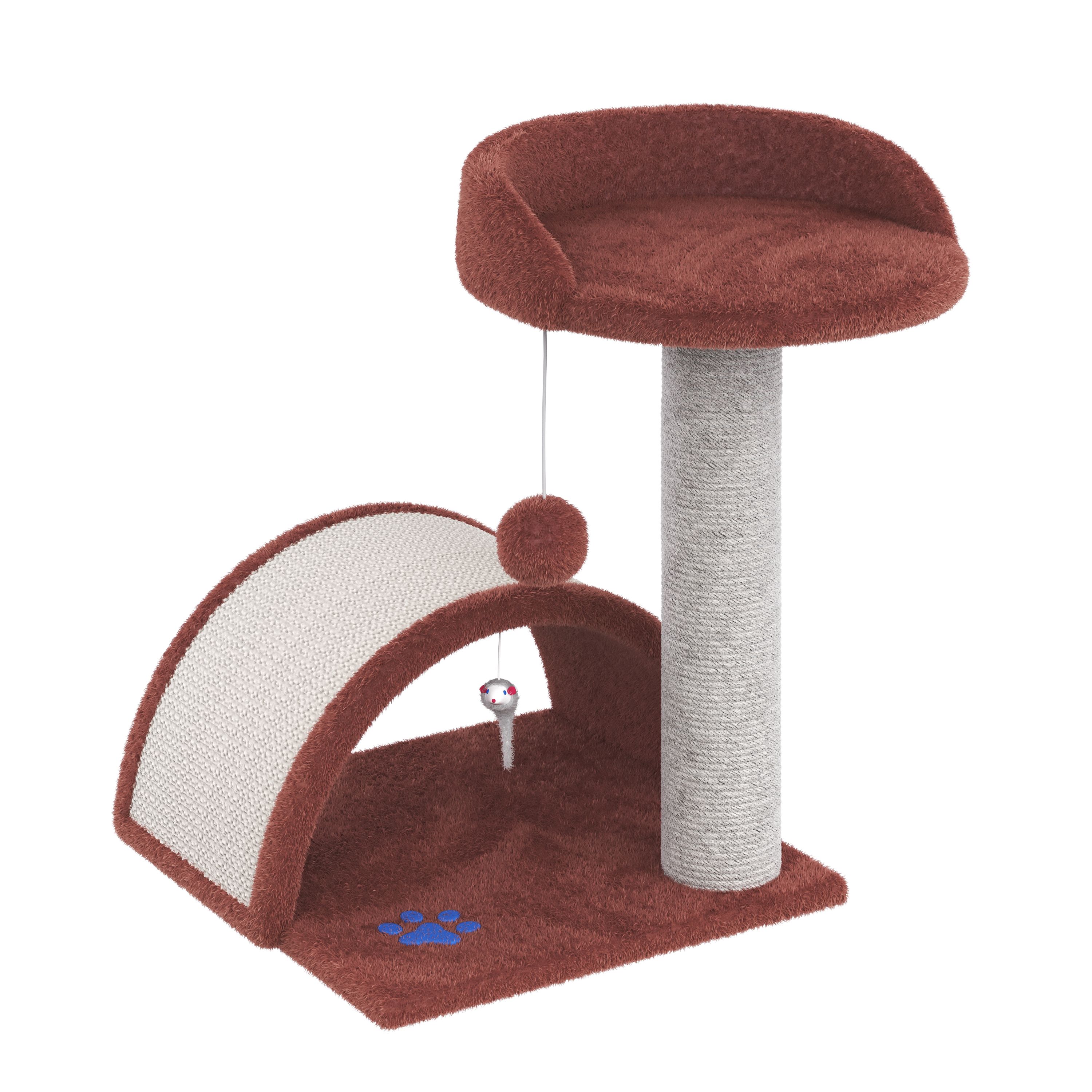 Katzenbaum FINDUS 50 cm braun