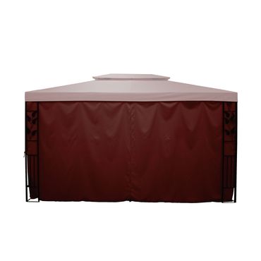 Seitenwände Gartenpavillon ZEN braun