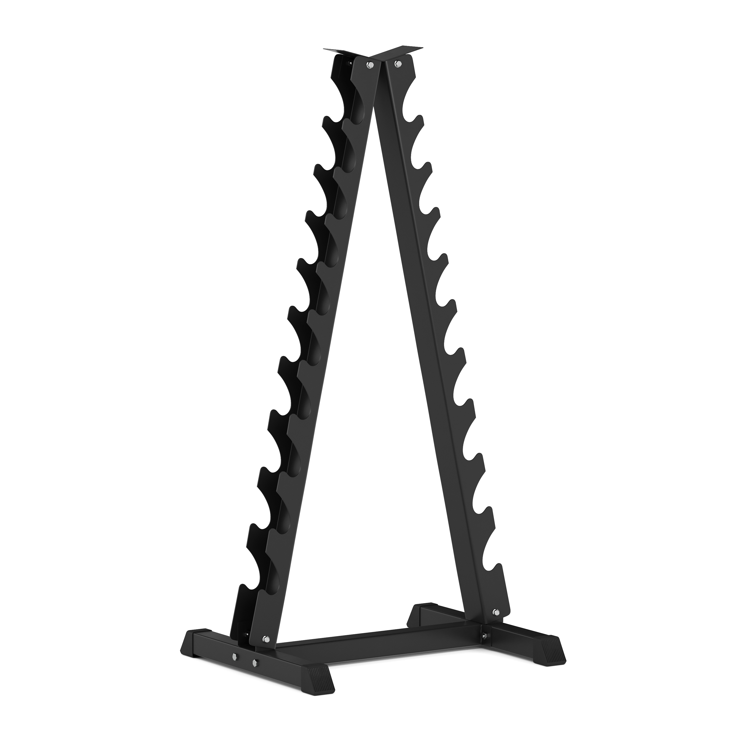 Hantelständer für Kurzhanteln ROCK Chrom 1-10 kg