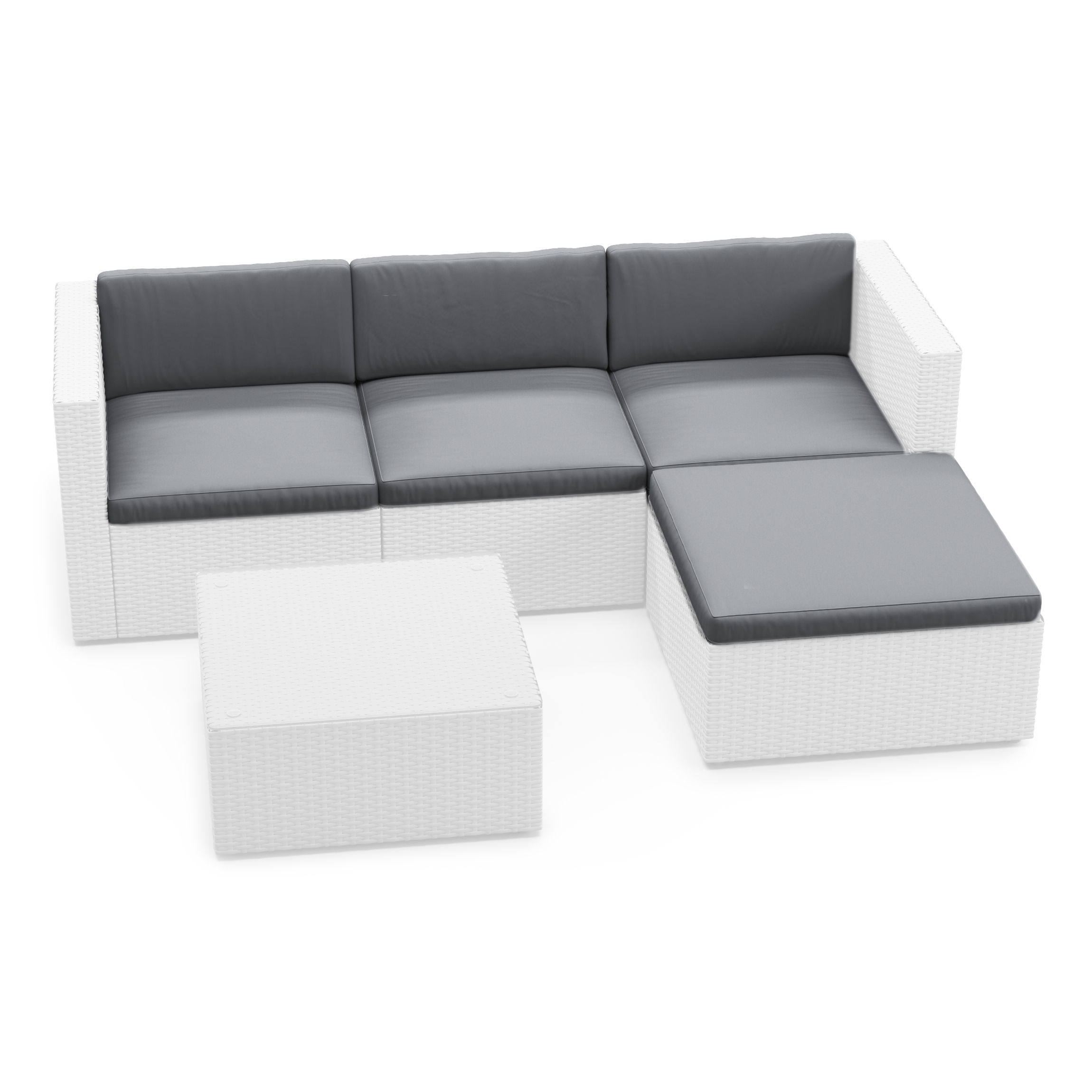 Ersatzkissen Lounge Malibu grau