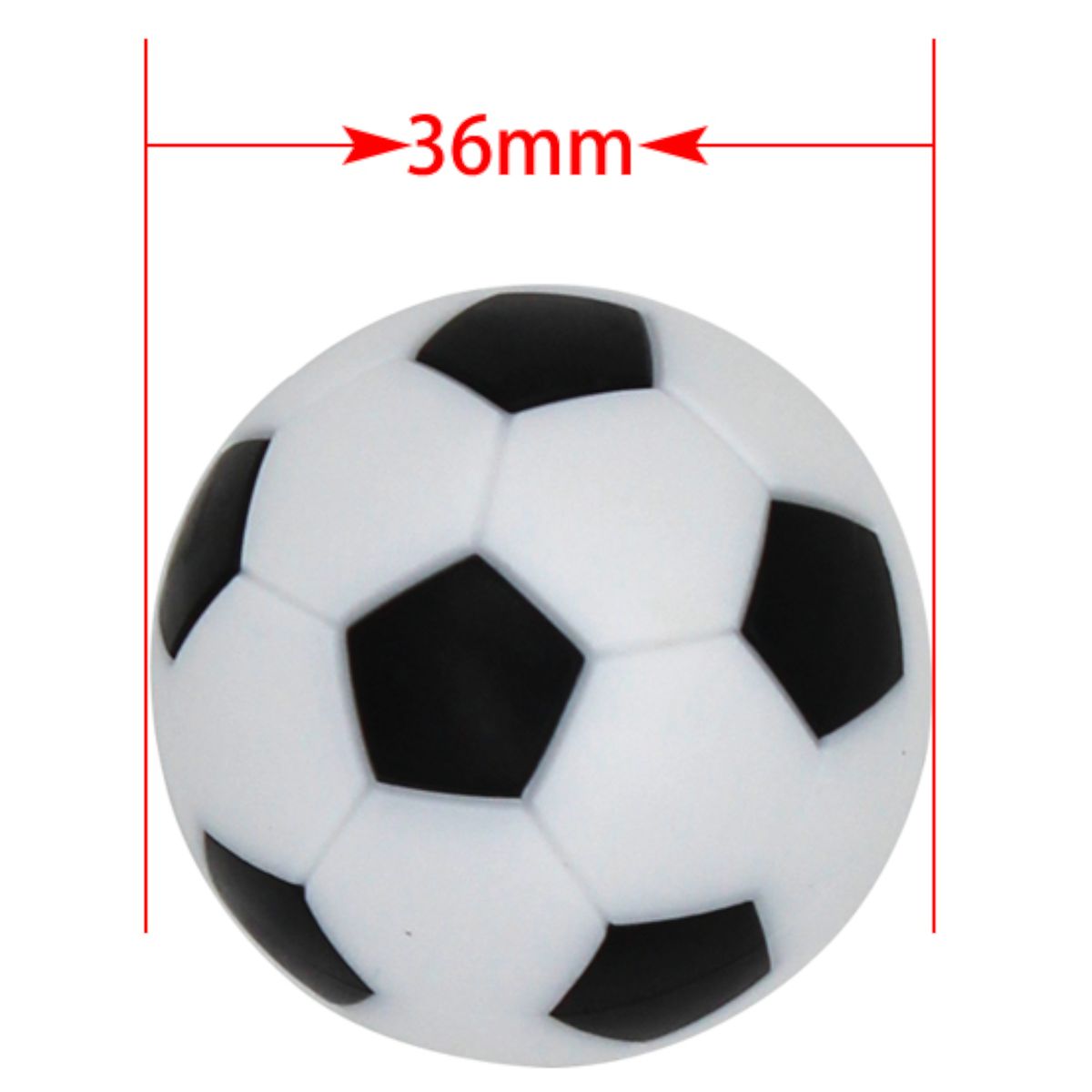 Accessoire Football De Table Balles De Baby-Foot 36mm - En Liège Naturel - Lot De 1, 6 Ou 12 Billes Pour Remplacement Ou Loisirs Balle Football De Table