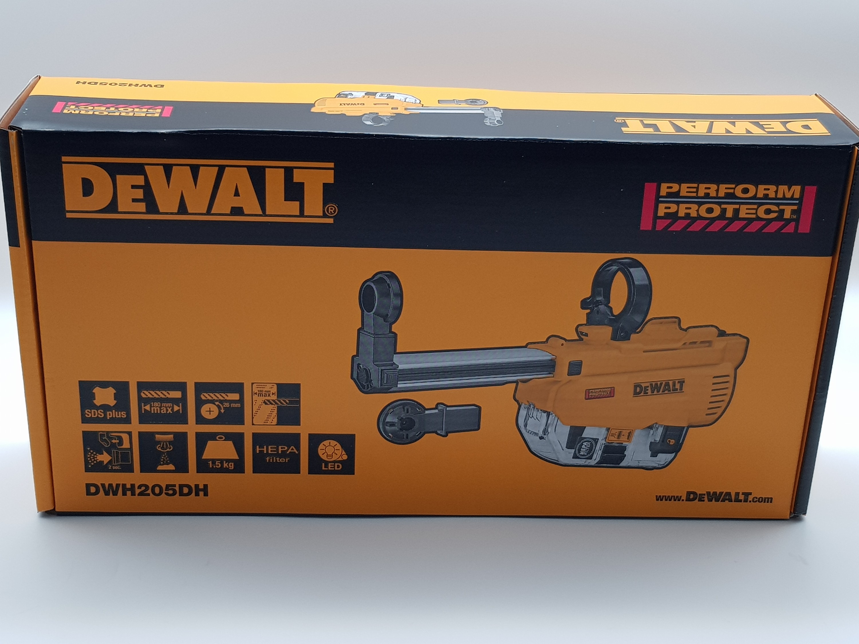 DeWalt DWH205DH Staubabsaugung für Akku-Kombihammer DCH263 | EWT