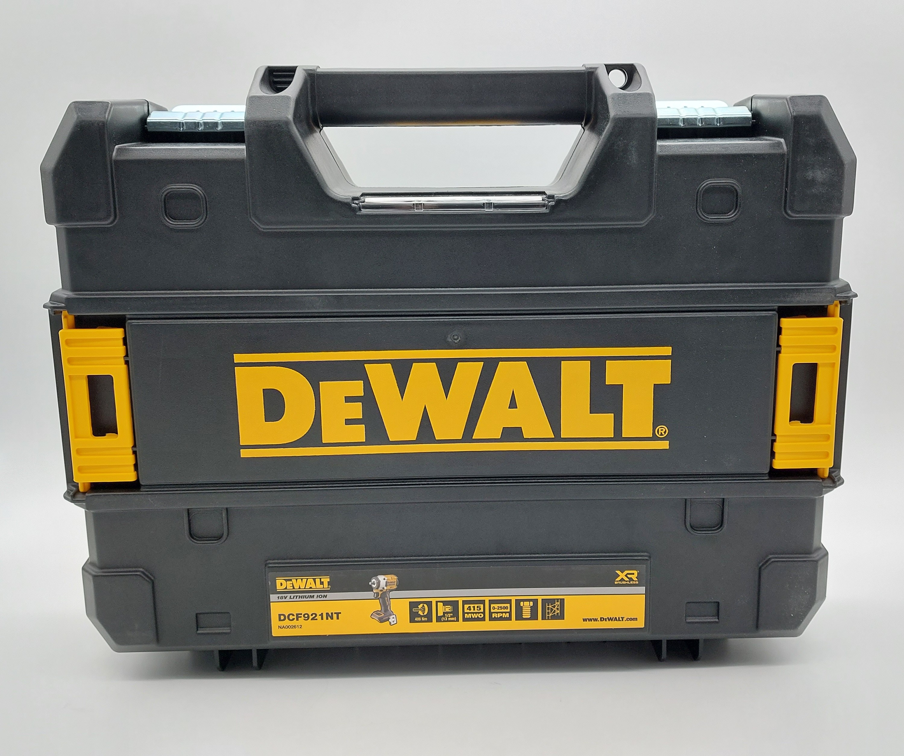 DeWalt DCF921NT, 2 Gang 18V Akku-Schlagschrauber, 1/2", 406 Nm, 4 ...