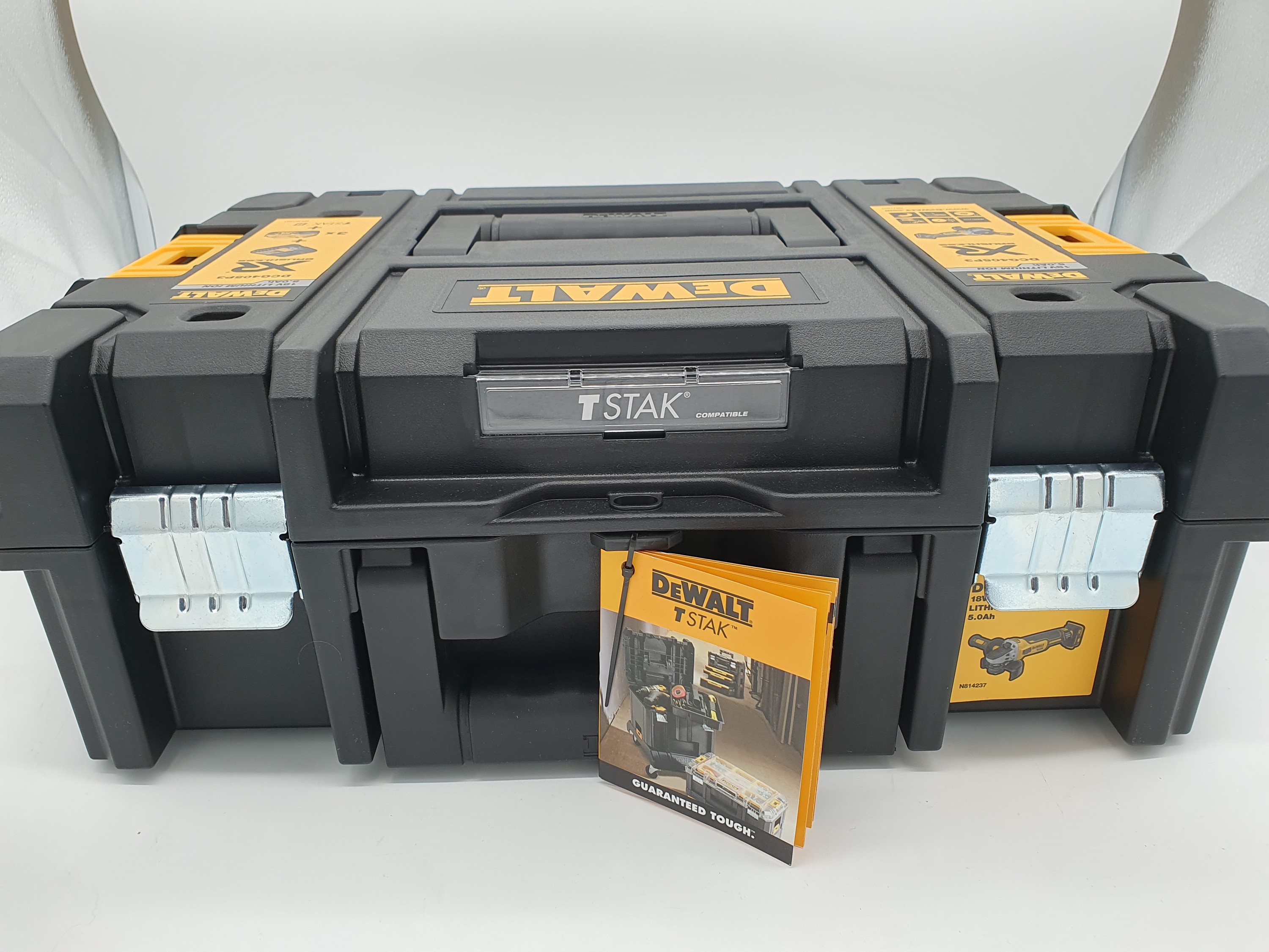 DeWalt DCG405P3-QW 18 Volt Akku-Winkelschleifer 125mm, inkl. 3 x 5  