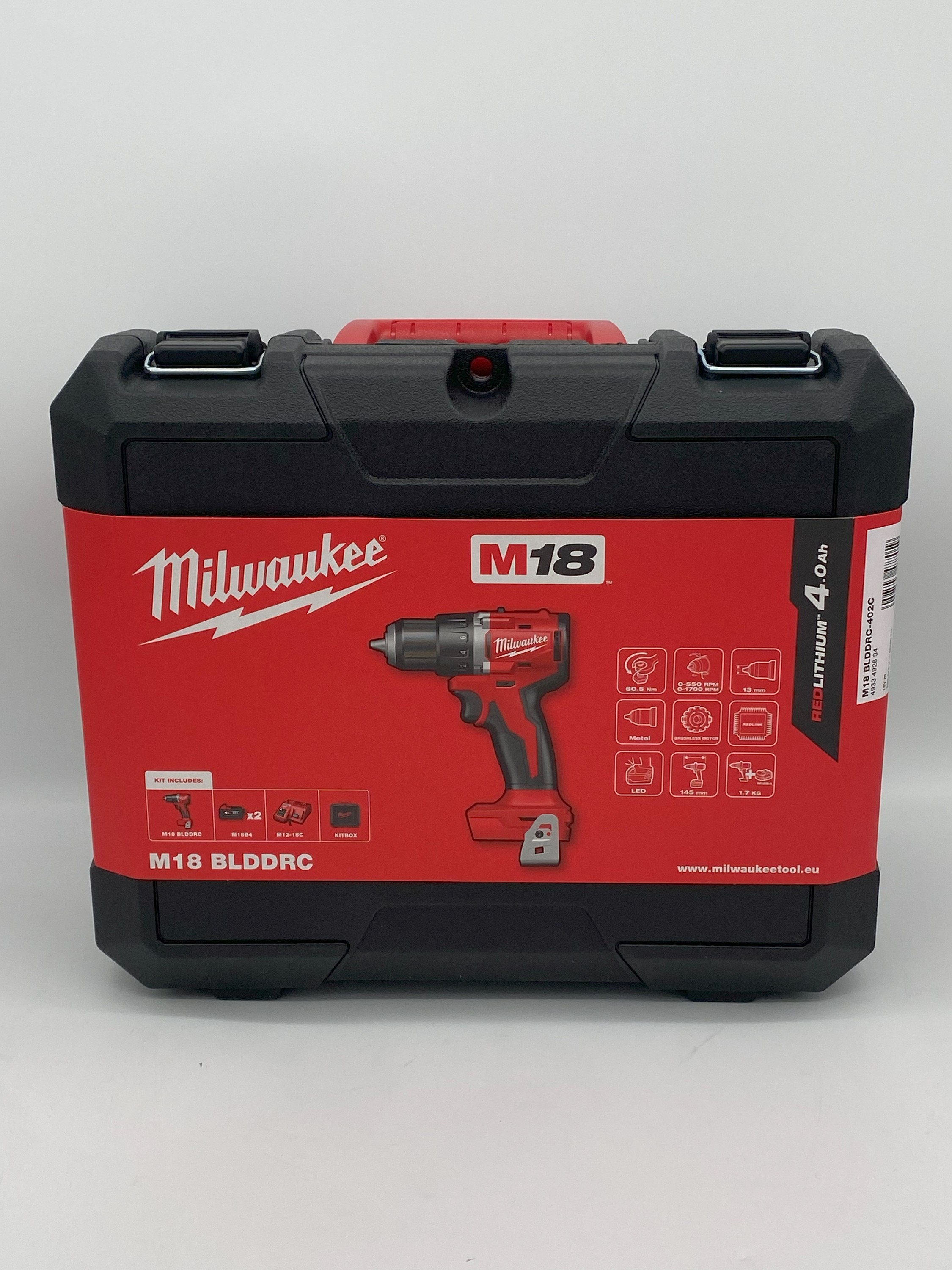 Milwaukee M18CBLDD-402C 4933492834 Kompakt-Bürstenloser Akku  