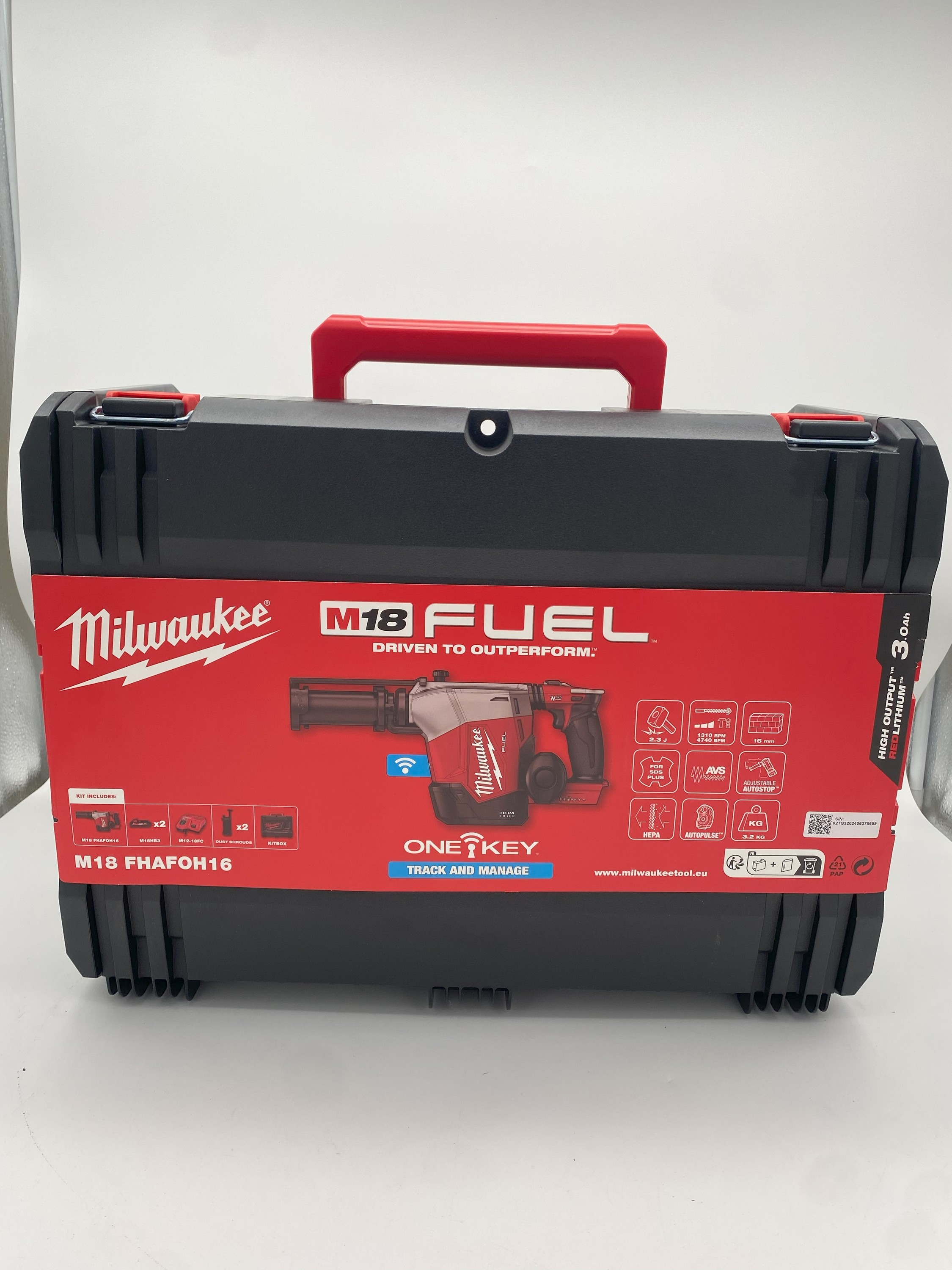 Milwaukee Akku-Kombihammer M18FHAFOH16-302X 4933493533 | EWT